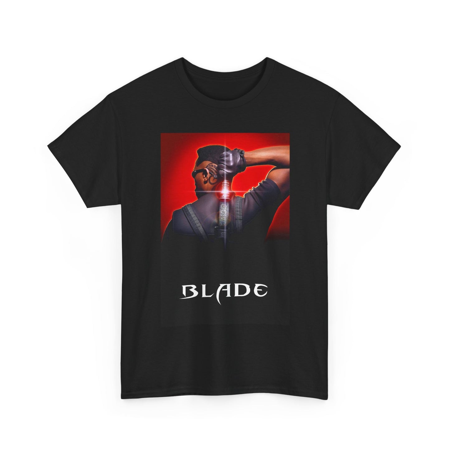 Blade Movie Tshirt Retro Movie Poster Vintage Action Unisex Heavy Cotton Tee