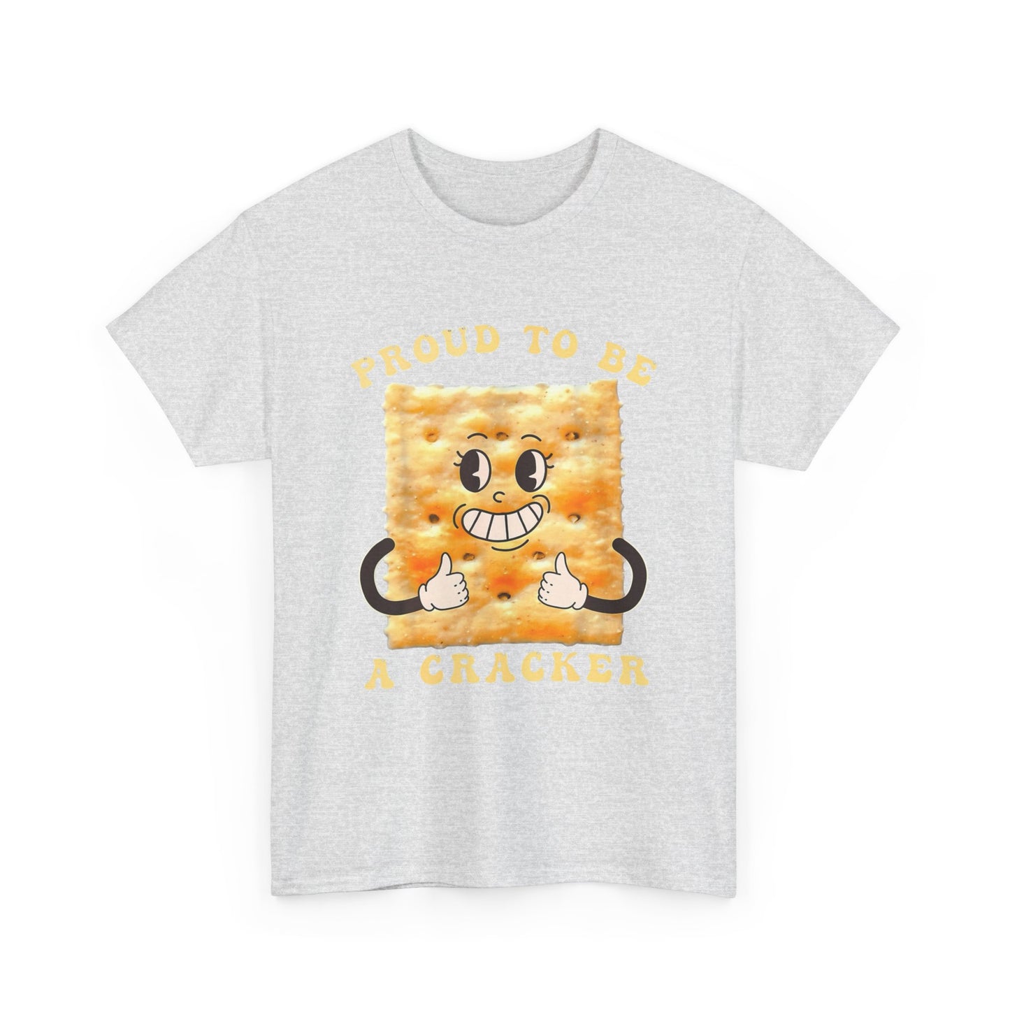 Proud To Be A Cracker Funny Graphic T Shirt NEW ADULT TEE Cotton
