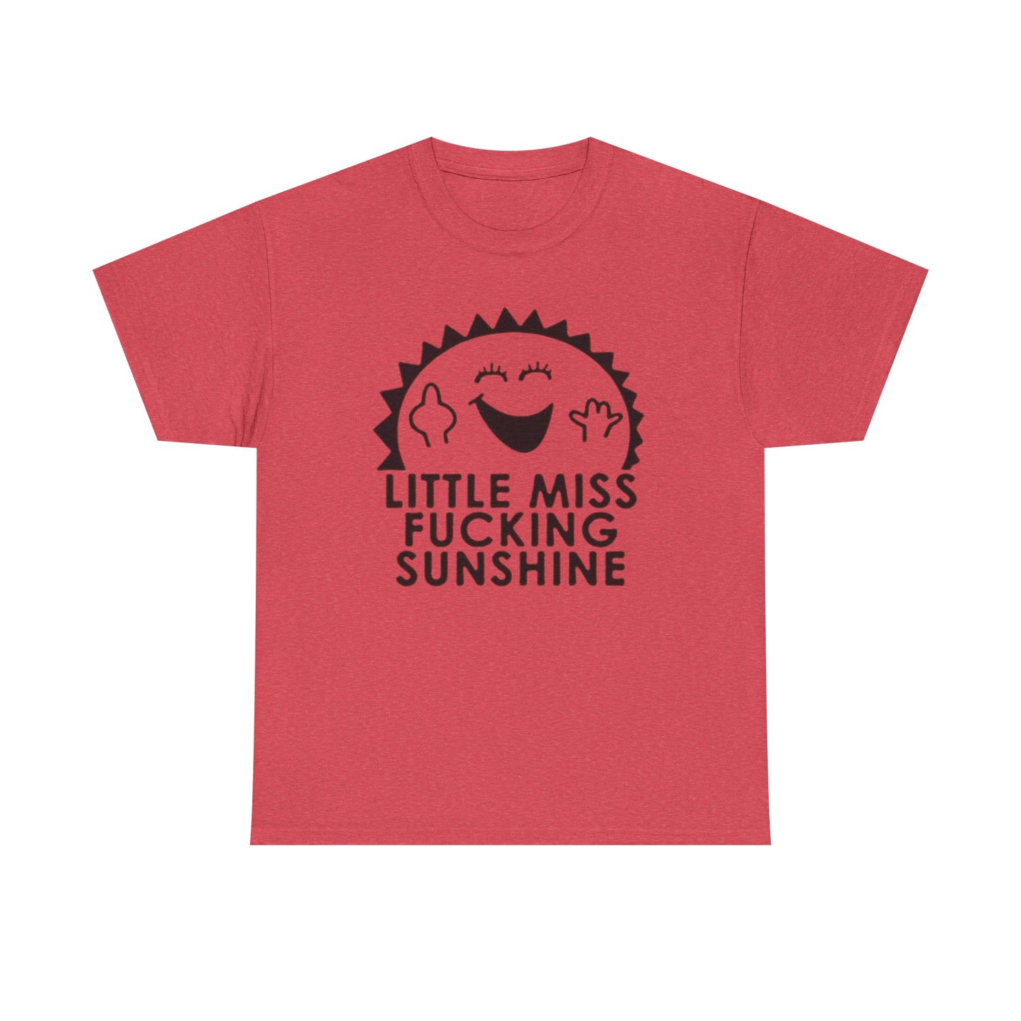 Little Miss Sunshine Funny T Shirt Unisex Heavy Cotton Tee