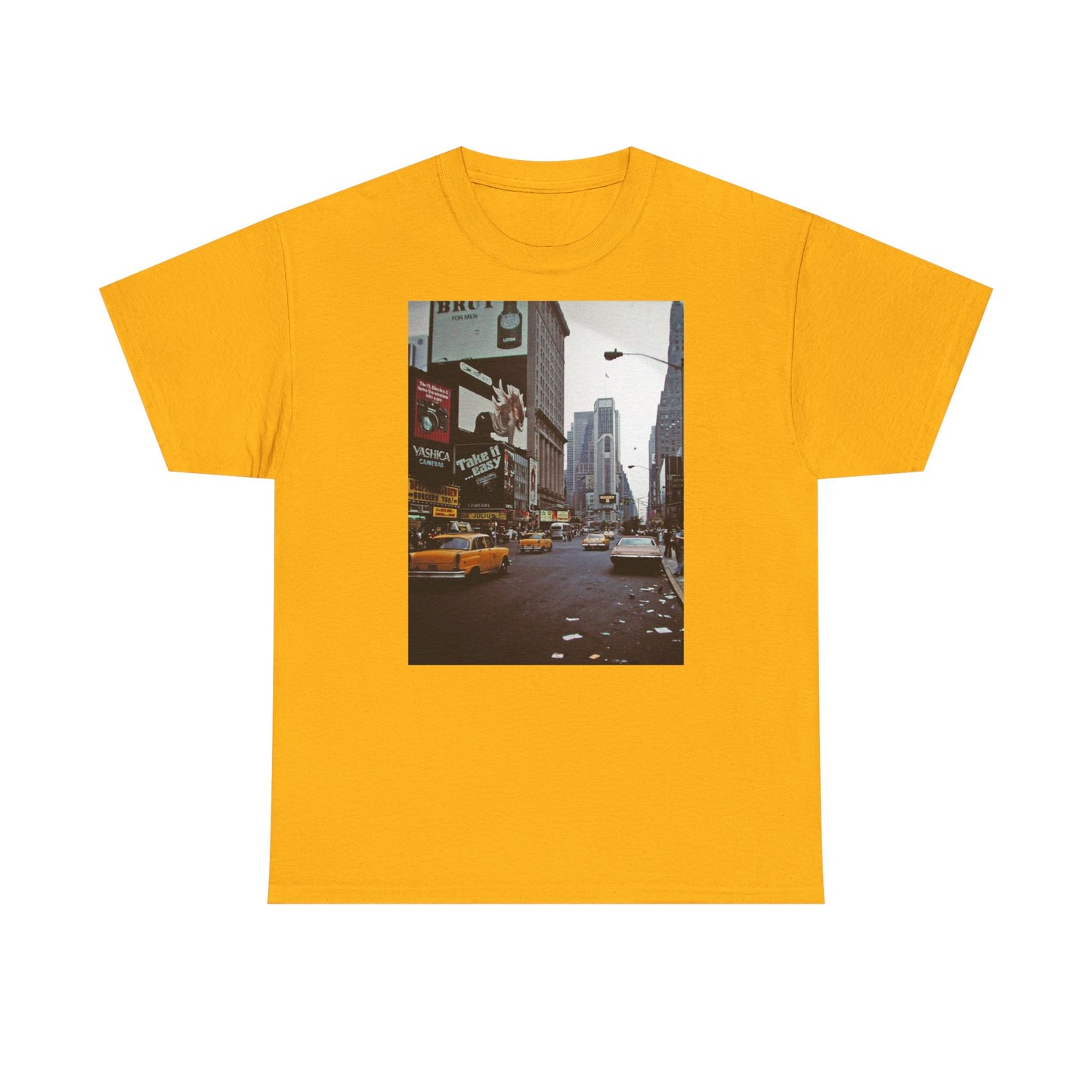 New York retro vintage supreme style Heavy Cotton Tee