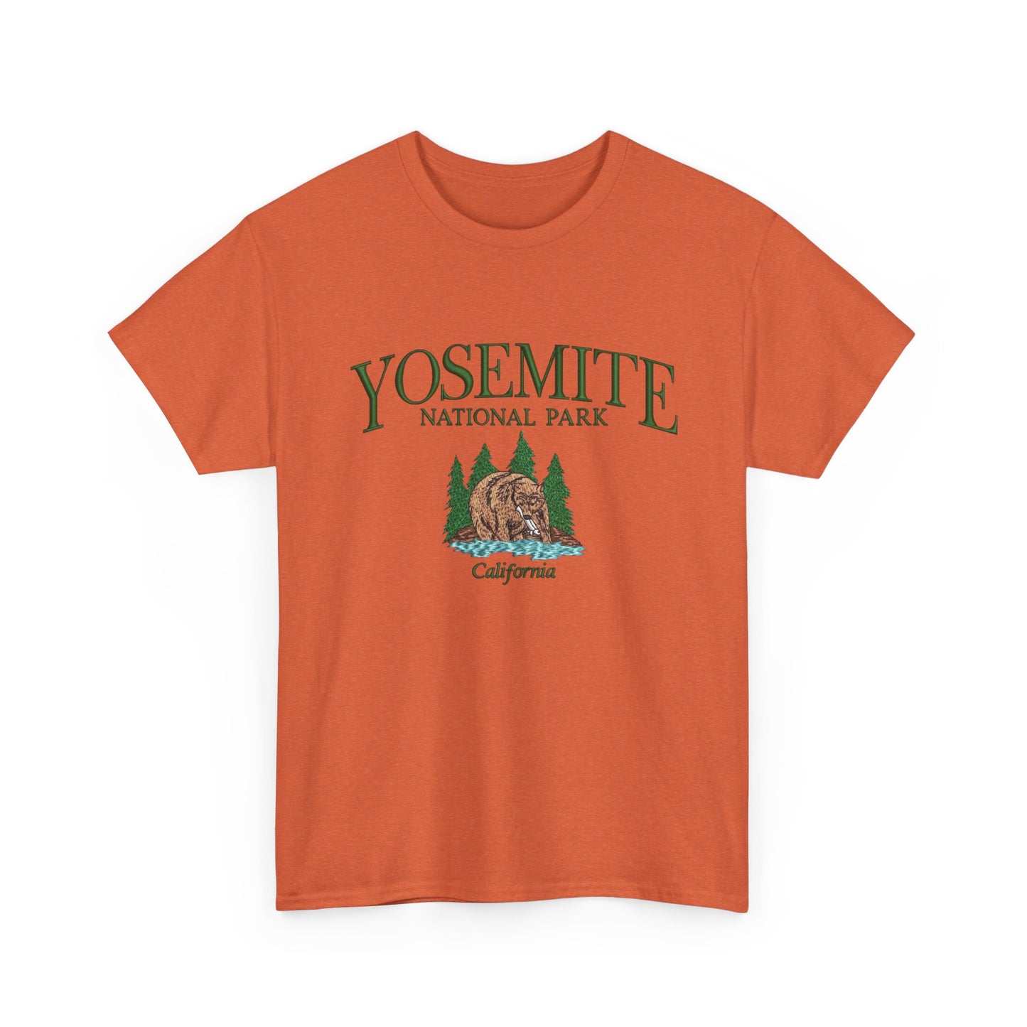 Yosemite National Park Graphic T Shirt NEW Unisex Heavy Cotton Tee