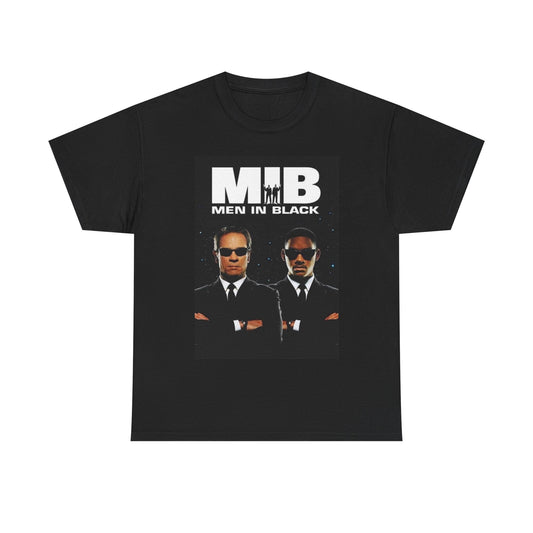 Men In Black Tshirt Movie Poster Retro Vintage Graphic Unisex Will Smith