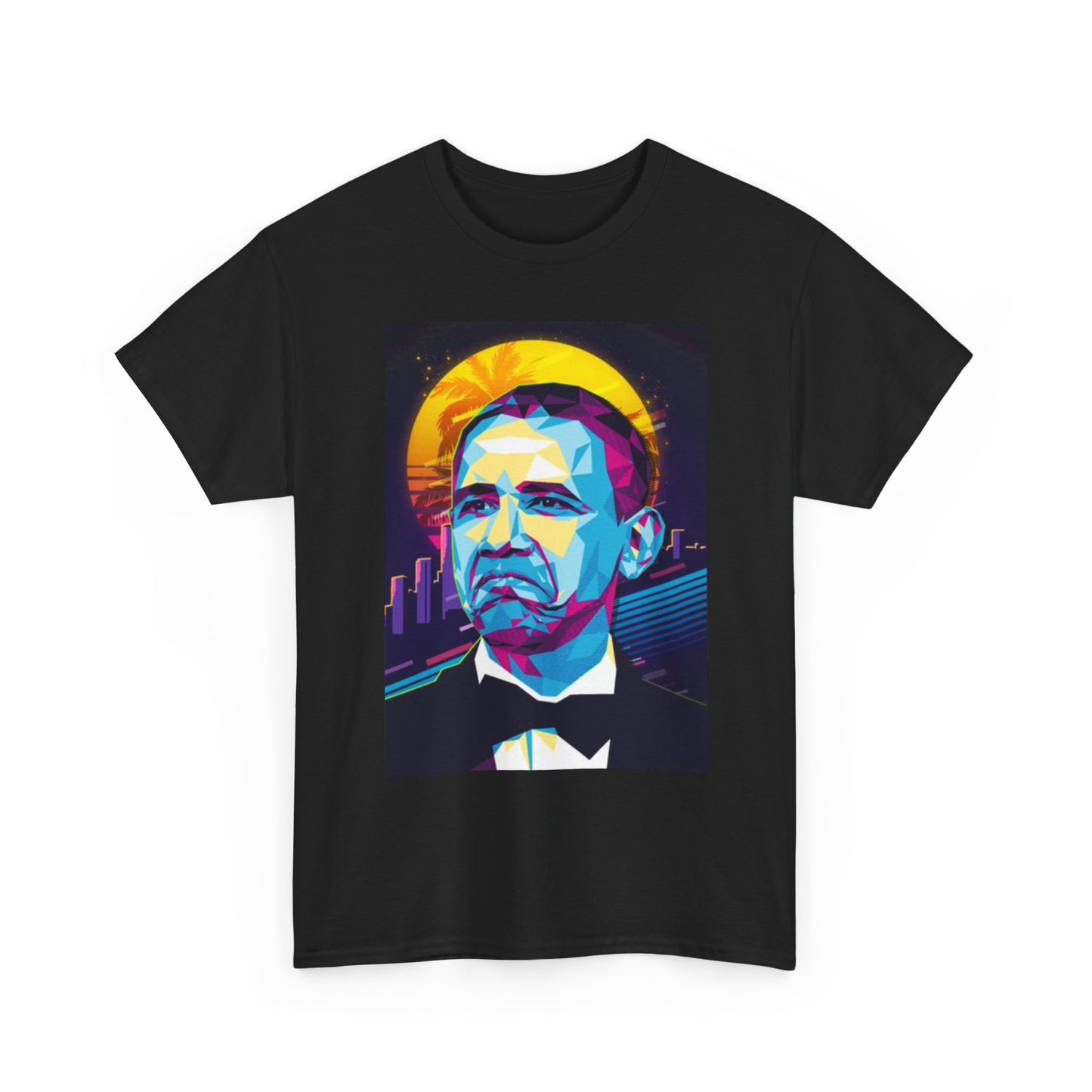Obama Funny Graphic T Shirt Presidential Unisex Heavy Cotton Tee