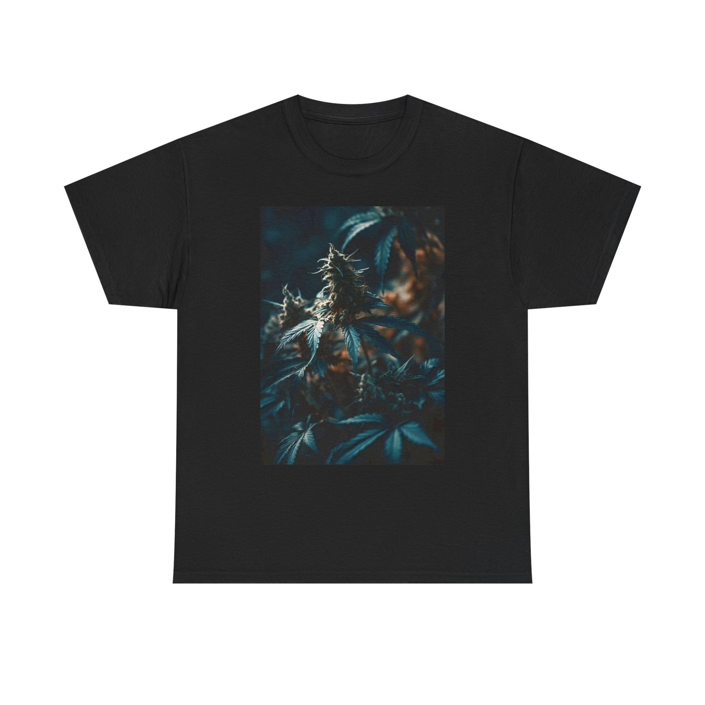 Mother Nature Weed Plant T Shirt Graphic Unisex Heavy Cotton Tee