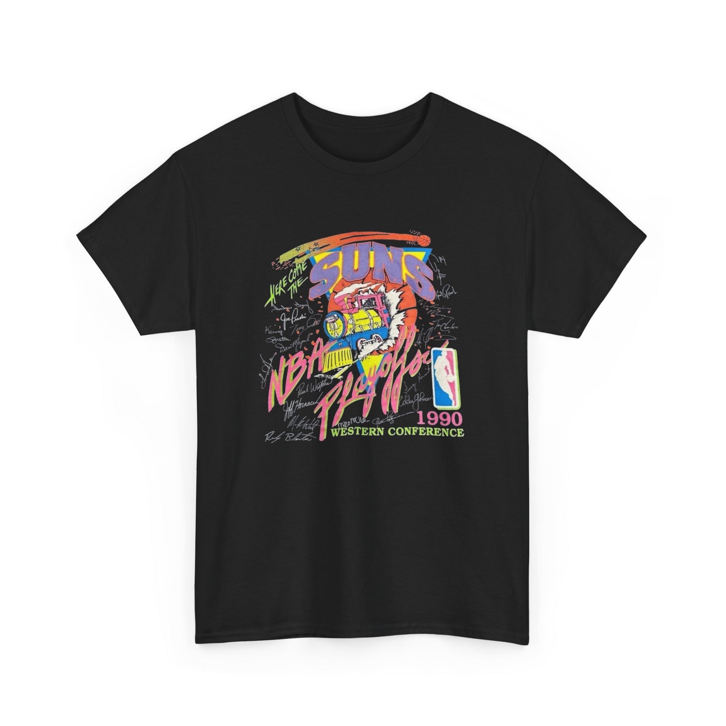 90s Suns Vintage Basketball Graphic T Shirt S-5XL NEW Unisex Heavy Cotton Tee