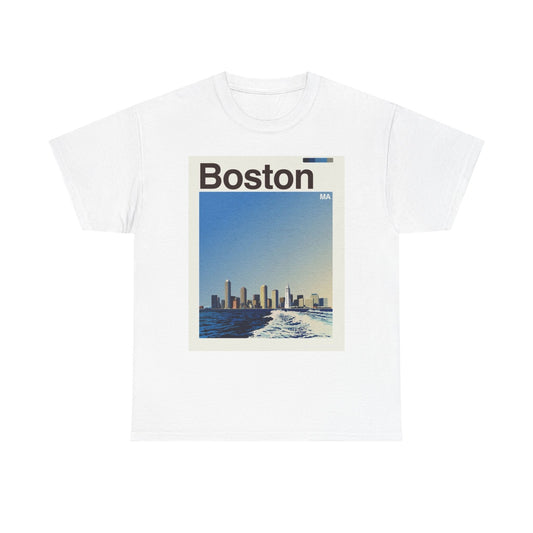 Boston Harbor Graphic T Shirt Cotton Tee Apparel New