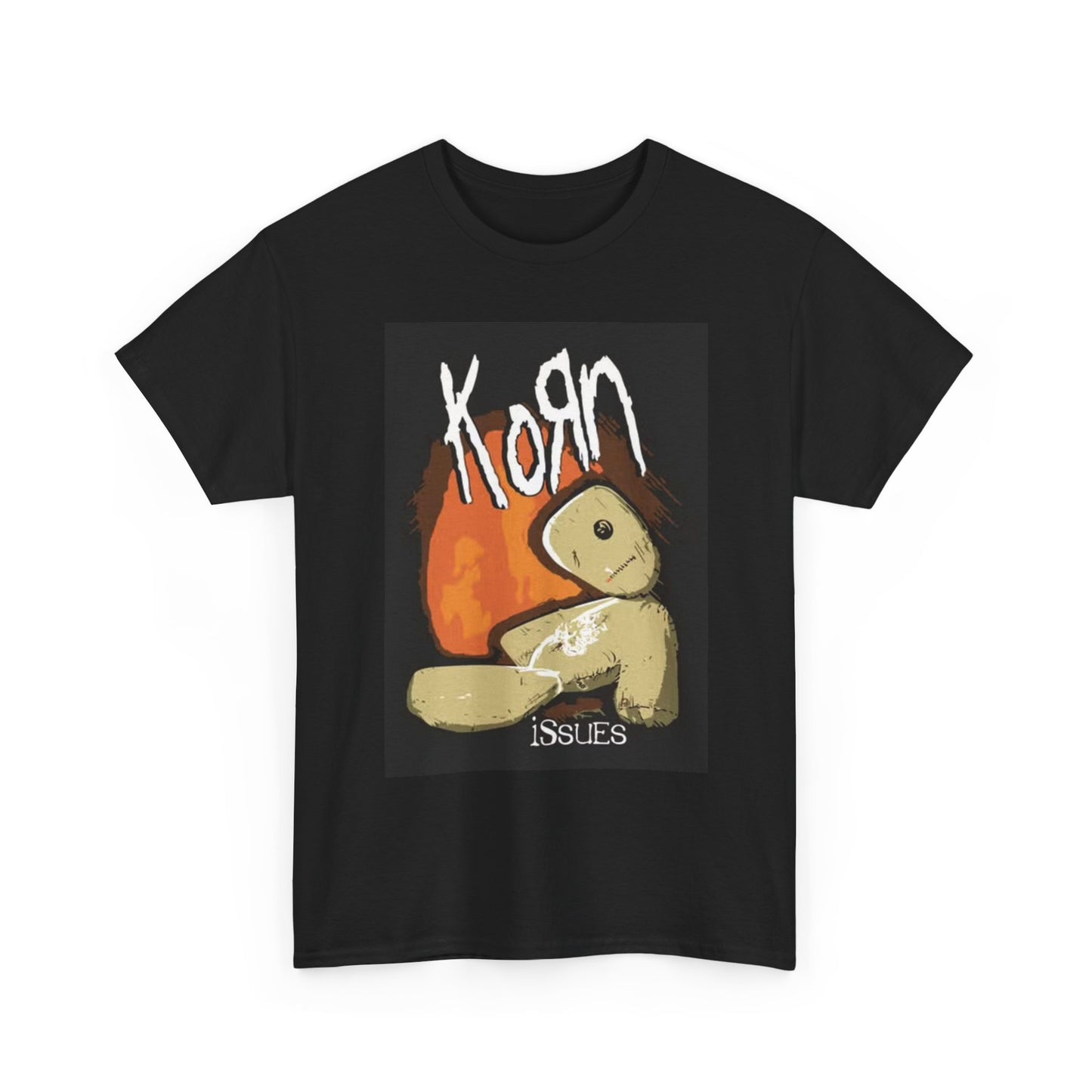 Korn Graphic T Shirt Vintage Rock Band Poster Unisex Heavy Cotton Tee
