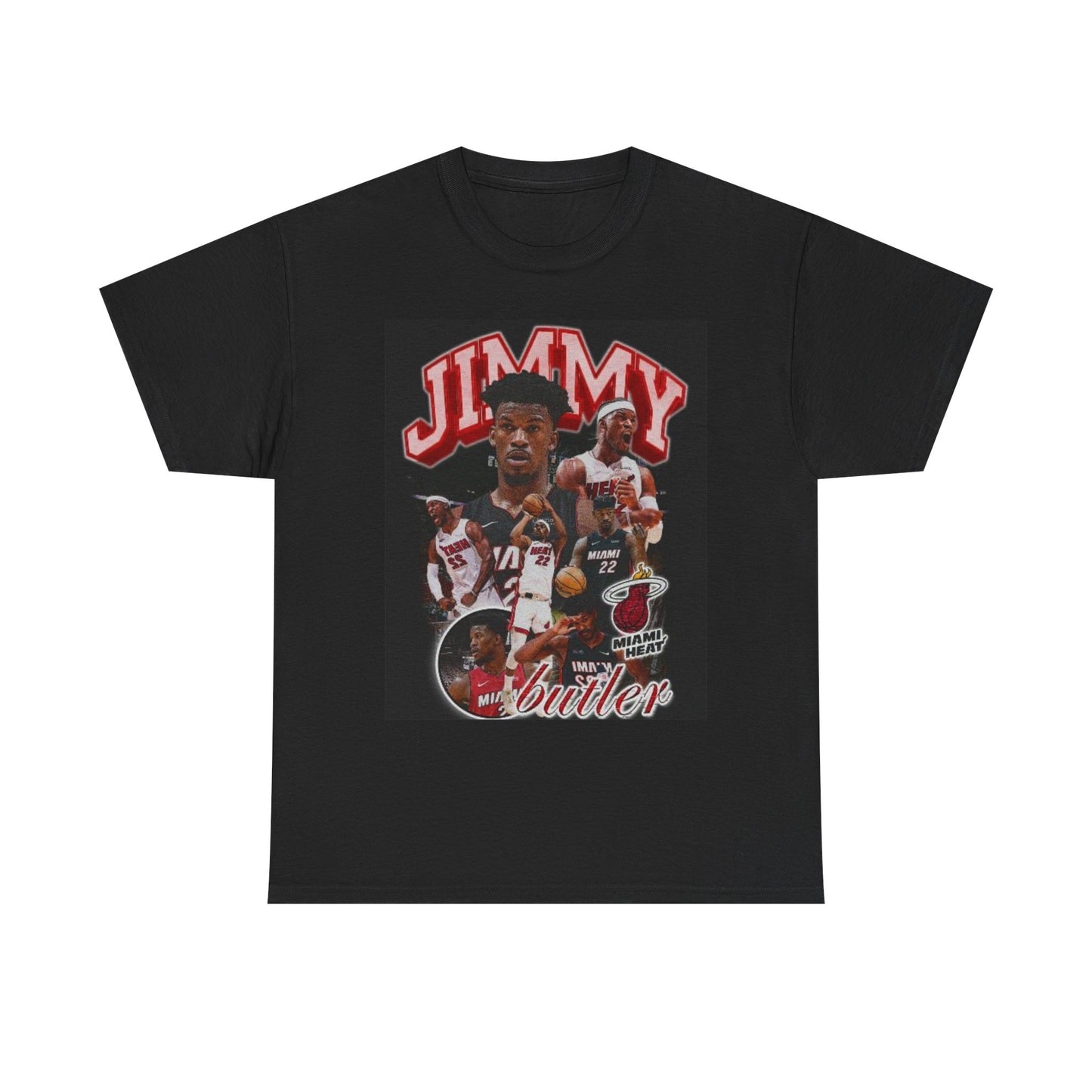 Jimmy Butler Graphic T Shirt Vintage Basketball Miami Unisex Heavy Cotton Tee