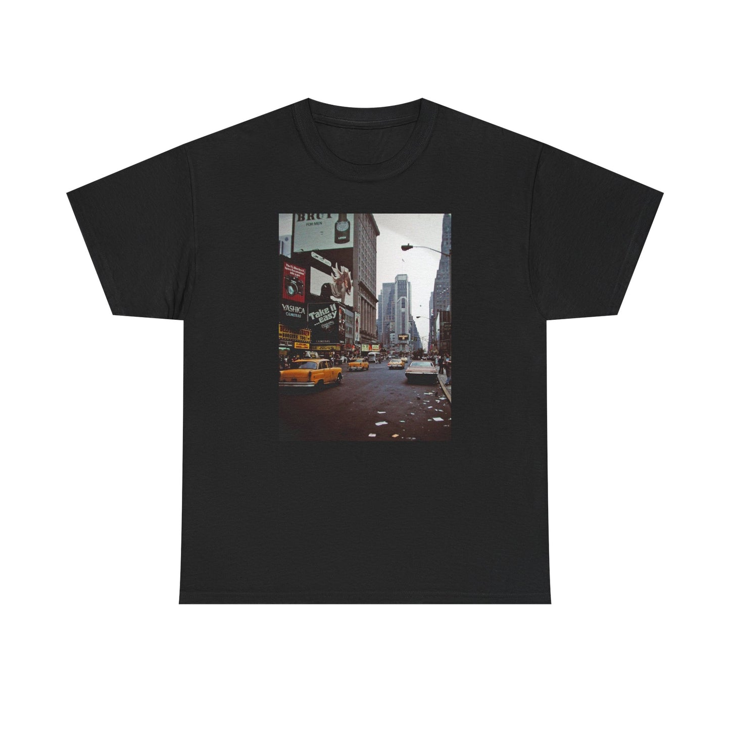 New York retro vintage supreme style Heavy Cotton Tee