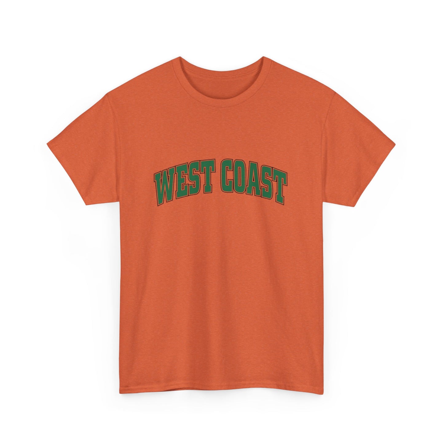 West Coast Graphic T Shirt Unisex Heavy Cotton Tee
