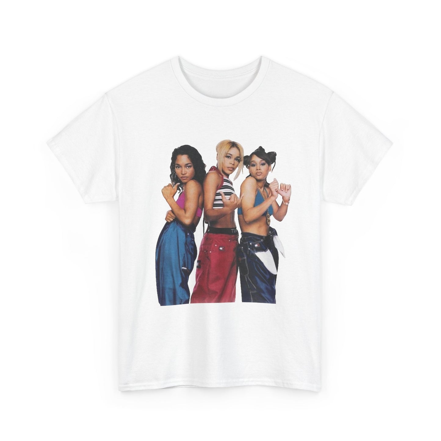 TLC Retro 90's Hip Hop Rap Graphic T Shirt NEW Unisex Heavy Cotton Tee