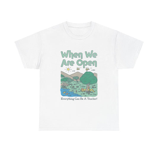 Everything Can Be A Teacher Graphic T-Shirt Gift NEW Unisex Heavy Cotton Tee