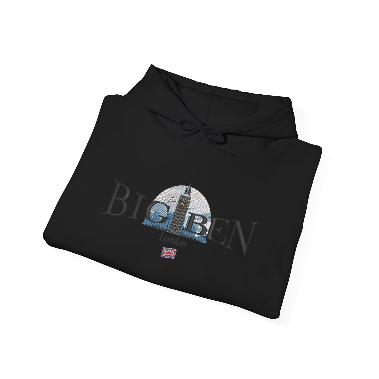 Big Ben London Graphic Hoodie Heavy Blend Sweatshirt NEW