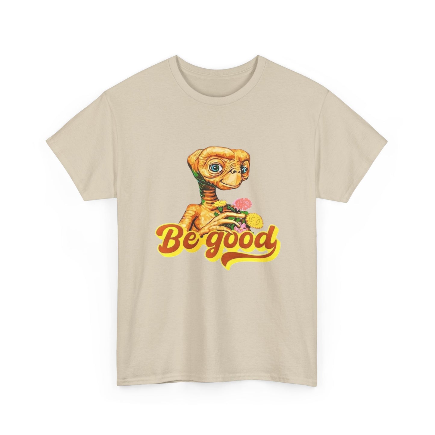 Be Good ET Alien Vintage Graphic T Shirt NEW ADULT Tee