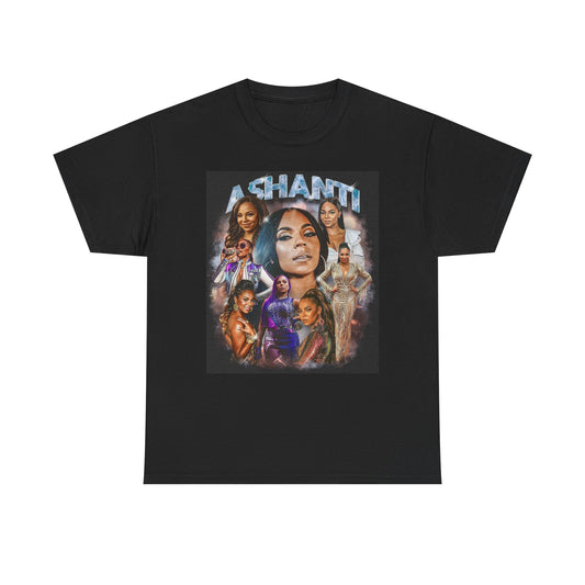 Ashanti Graphic Shirt Apparel BRAND NEW Unisex Heavy Cotton Tee