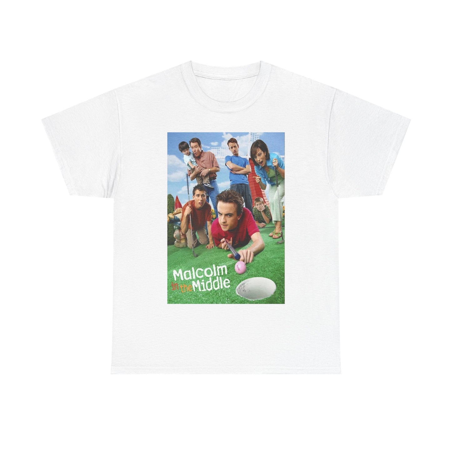 Malcom In The Middle Shirt Retro Tv Series Comedy Unisex Heavy Cotton Tee