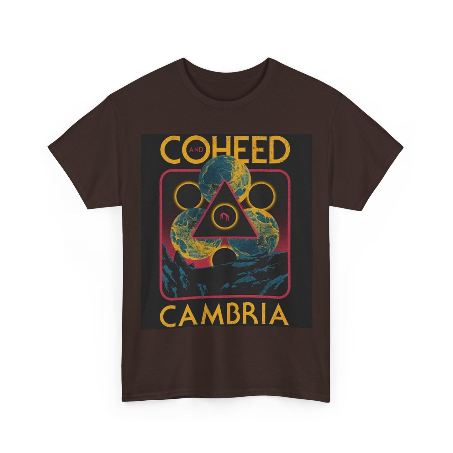 Coheed And Cambria Tshirt Retro Rock Band Merch Unisex Heavy Cotton Tee 21