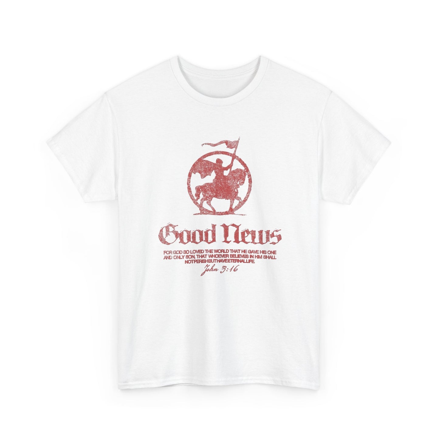 Good News Jesus Graphic T Shirt Unisex Heavy Cotton Tee