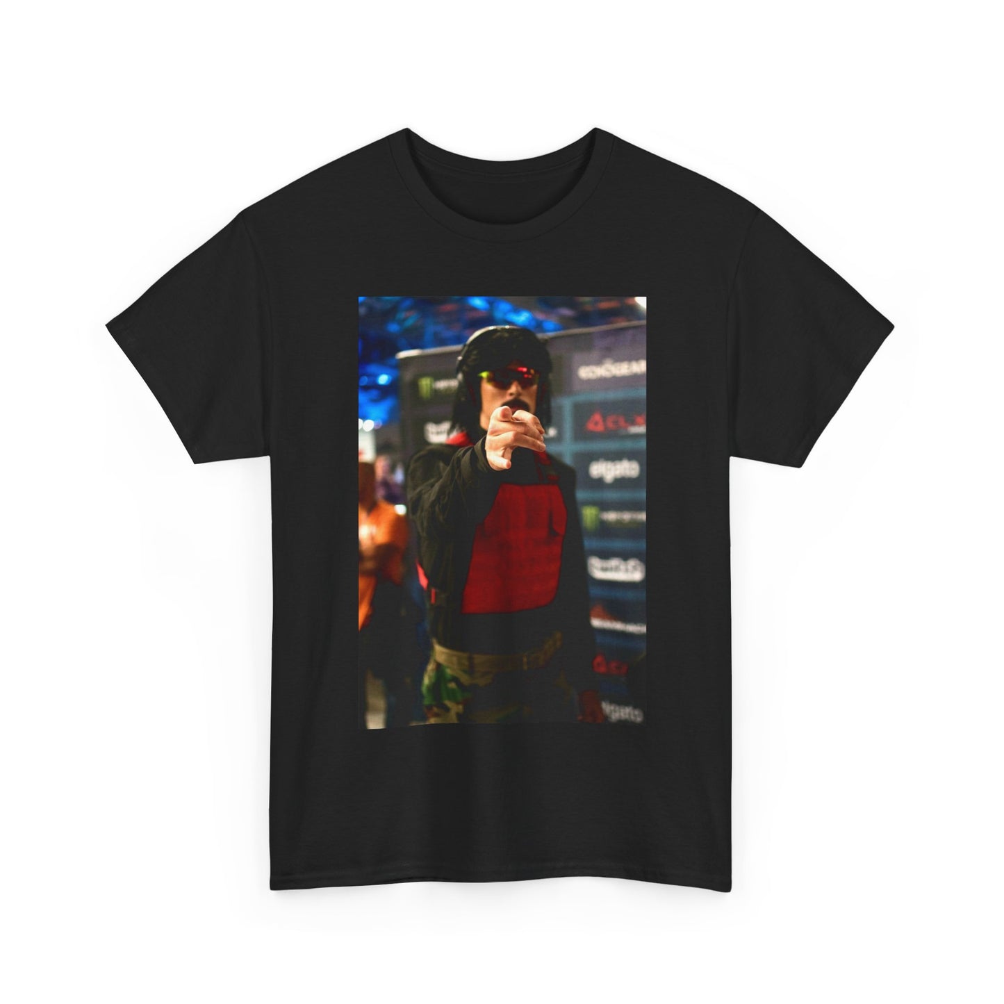 Dr disrespect T-shirt gaming vintage warzone cod retro Unisex Heavy Cotton Tee