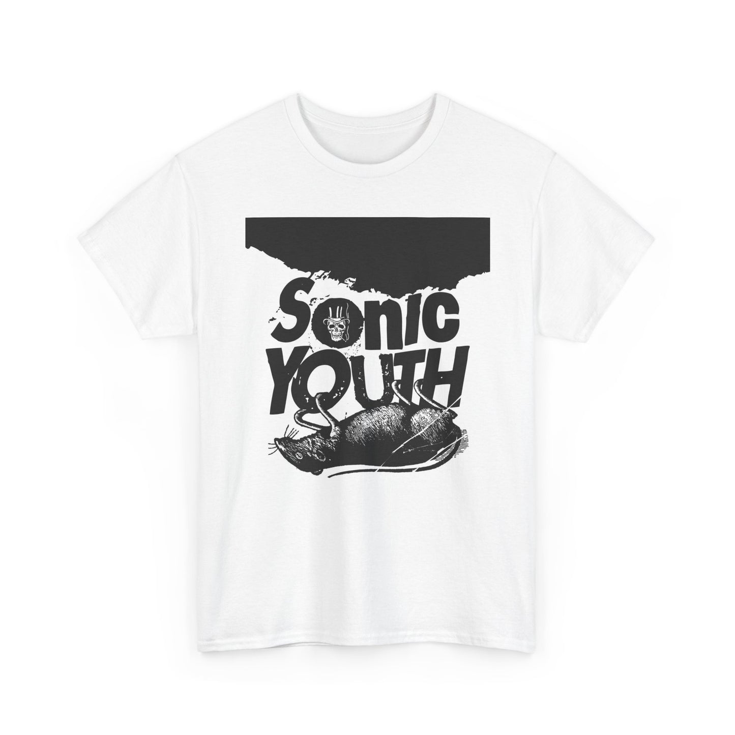 Sonic Youth Graphic T Shirt Vintage Tour Rock Merch Unisex Heavy Cotton Tee