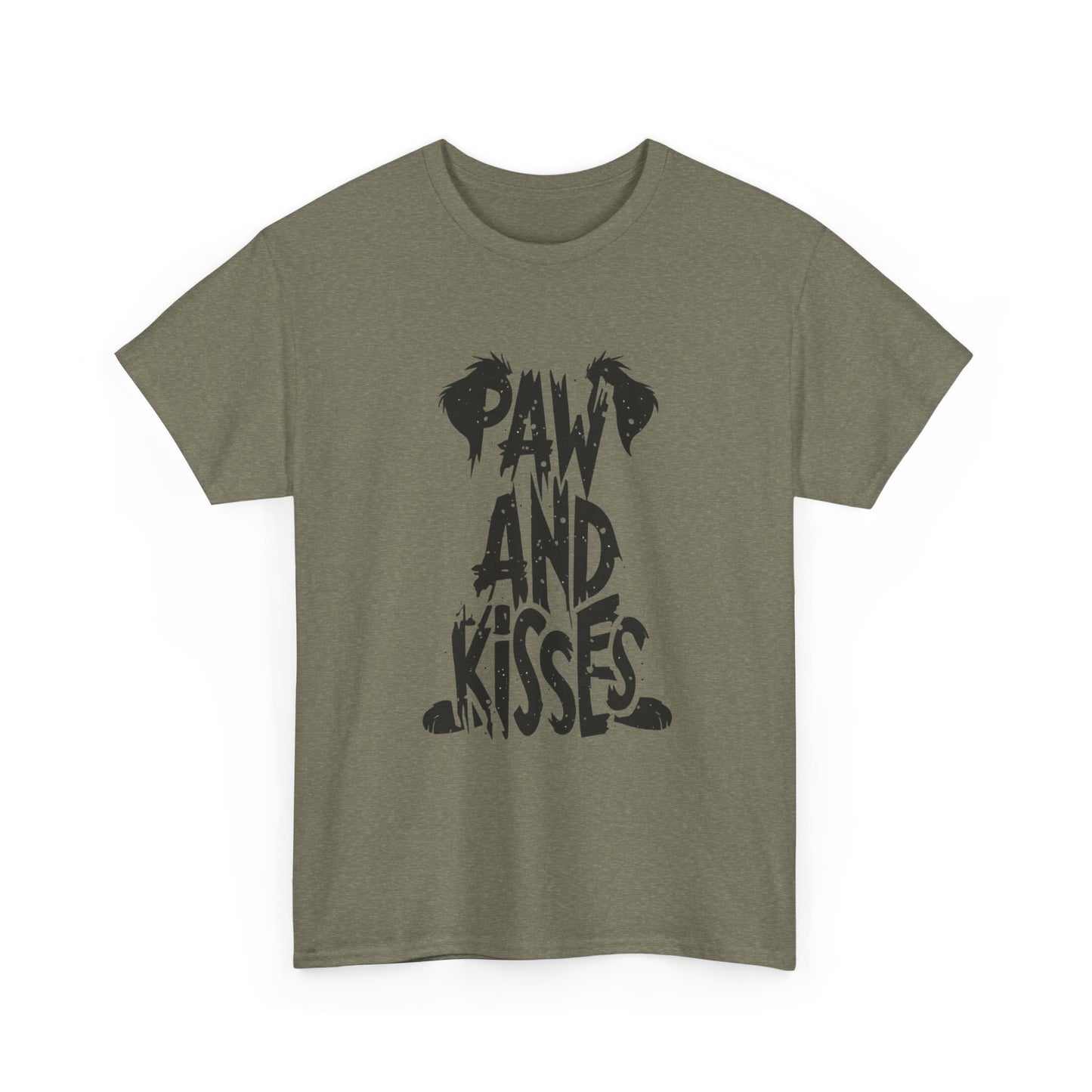 Paws And Kisses Dogs Graphic T Shirt NEW ADULT