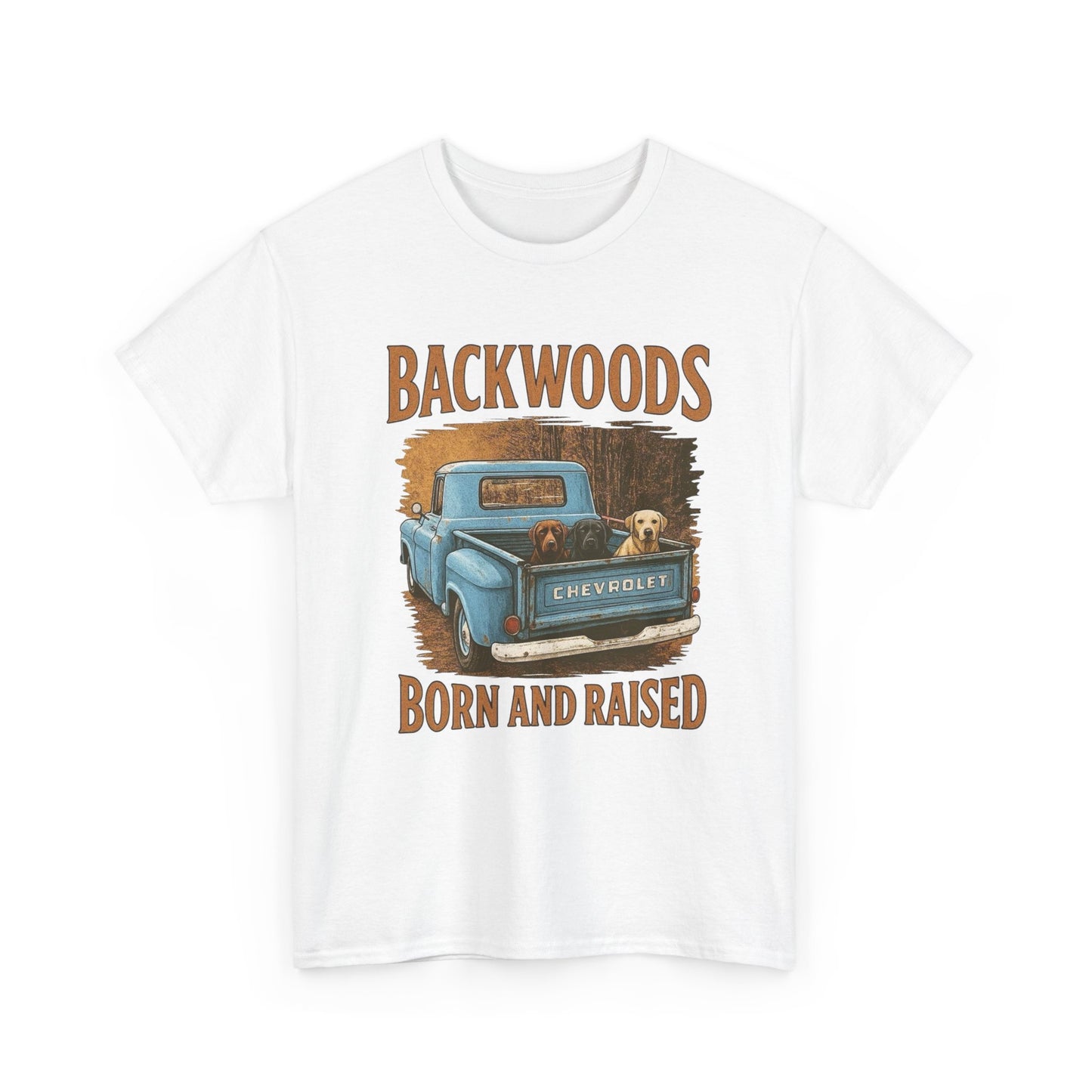 Backwoods Born And Raised Graphic T Shirt NEW ADULT Tee