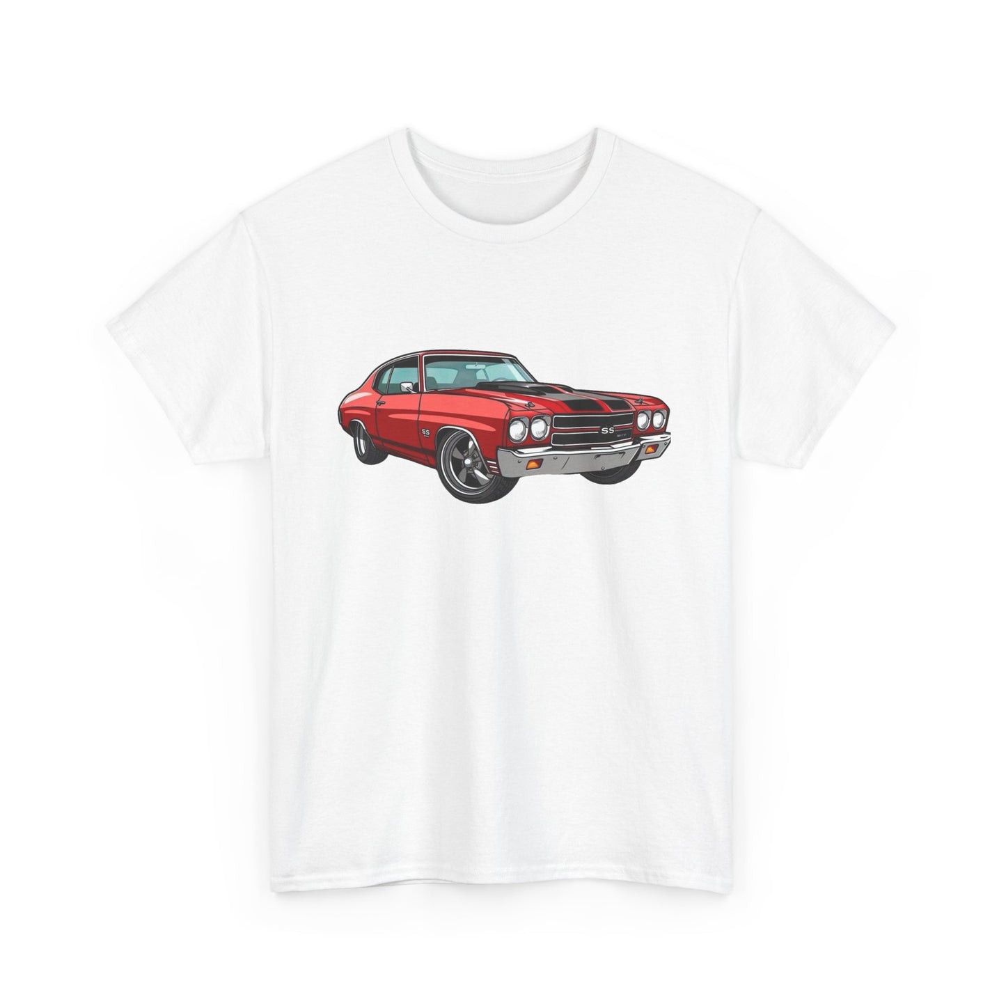 1970 Chevelle Super Sport Muscle Graphic T Shirt NEW Unisex Heavy Cotton Tee