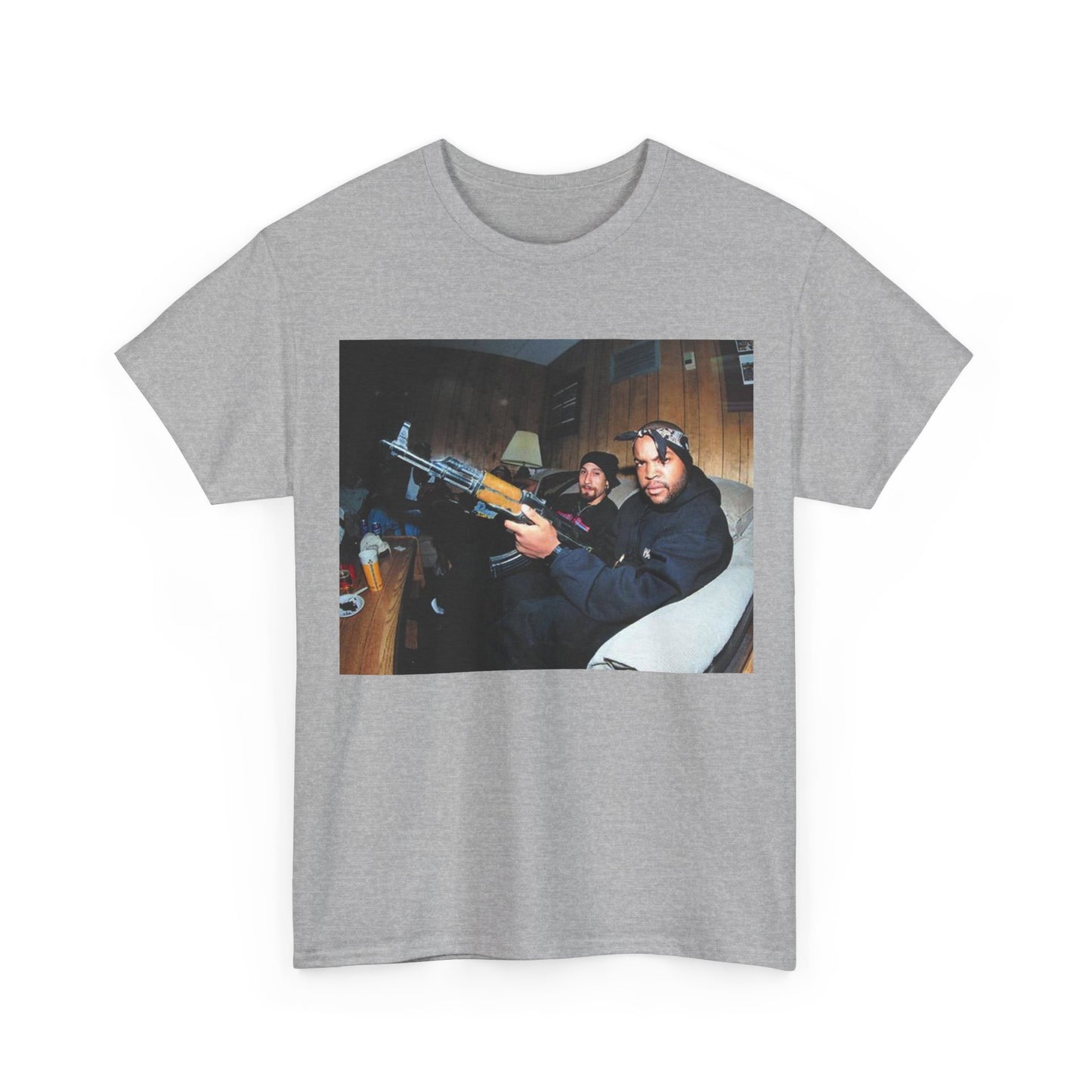 Ice cube T-shirt vintage 90s NWA California retro meme Unisex Heavy Cotton Tee