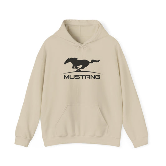 Mustang Muscle Car Hoodie Retro Unisex Heavy Blend™ Hooded Sweatshirt