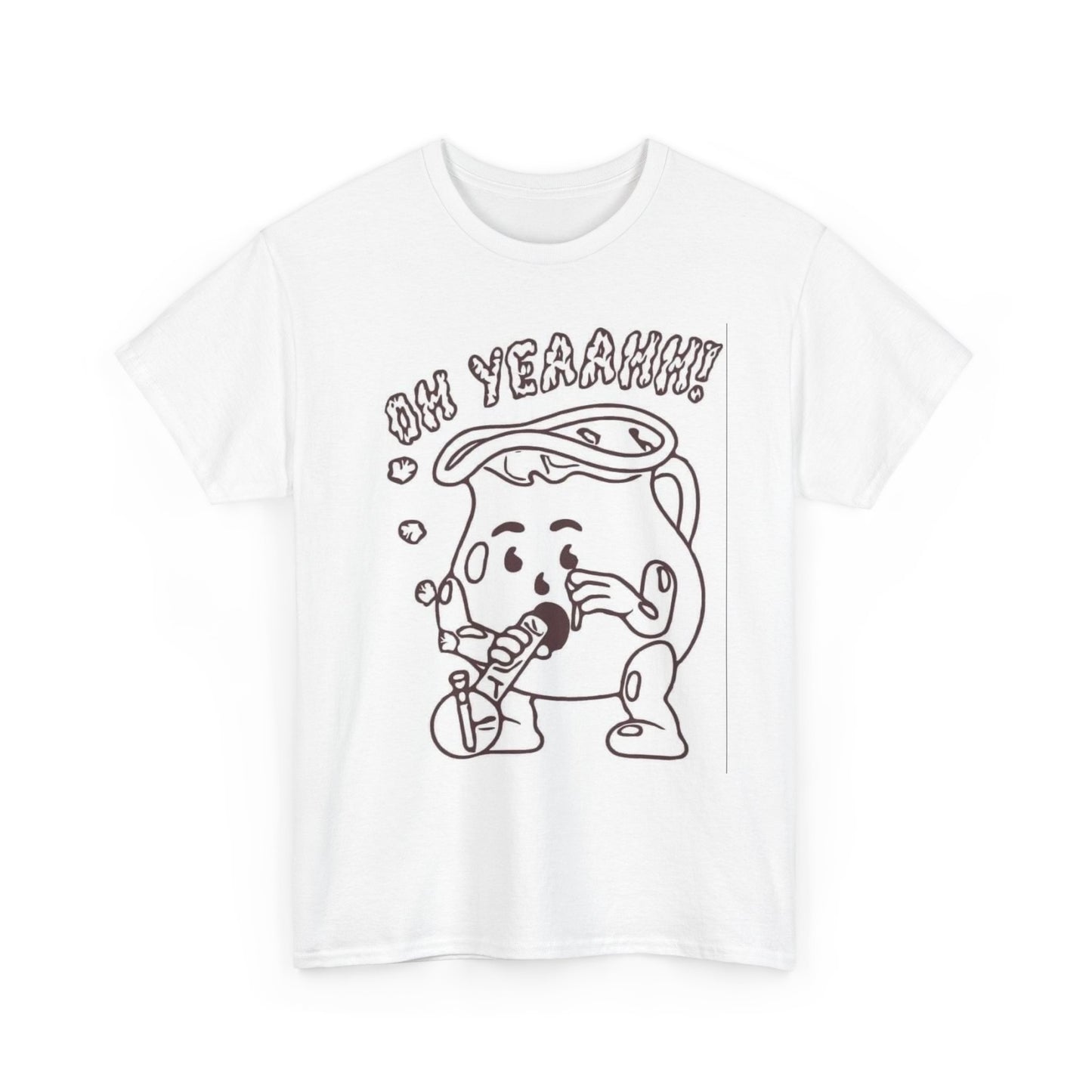 Funny Kool Aid Man Graphic T Shirt Vintage Jokes Unisex Heavy Cotton Tee