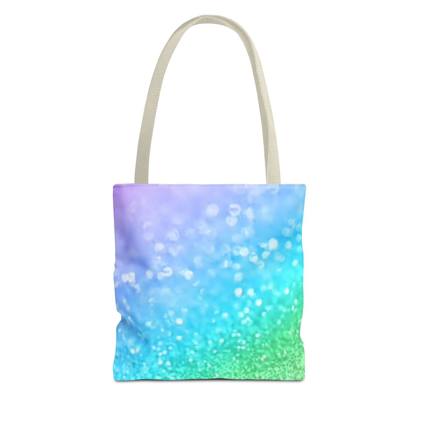 Rainbow Glitter Tote Bag (AOP) Brand New