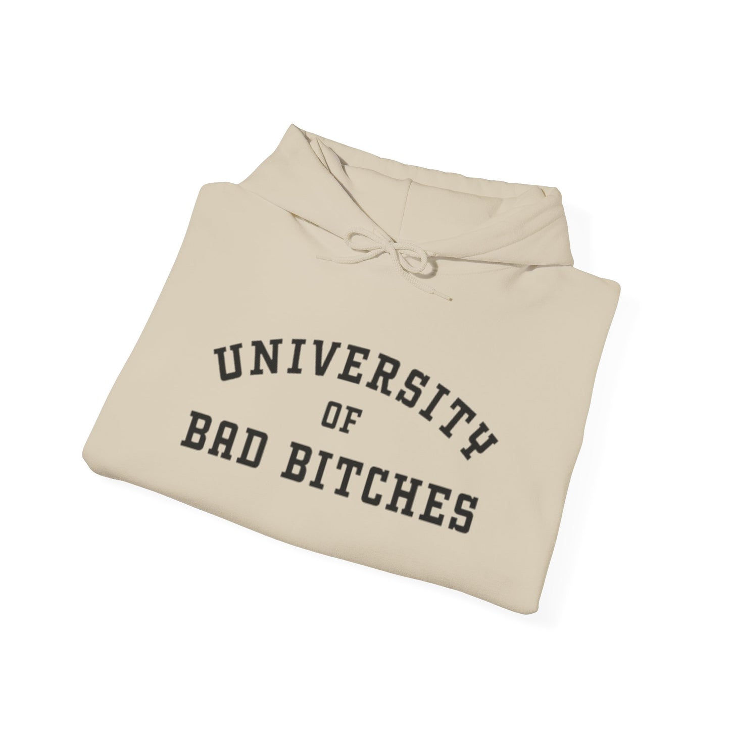 University Of Bad Bitches Hoodie Funny Unisex Heavy Blend™ Hooded Sweatshirt