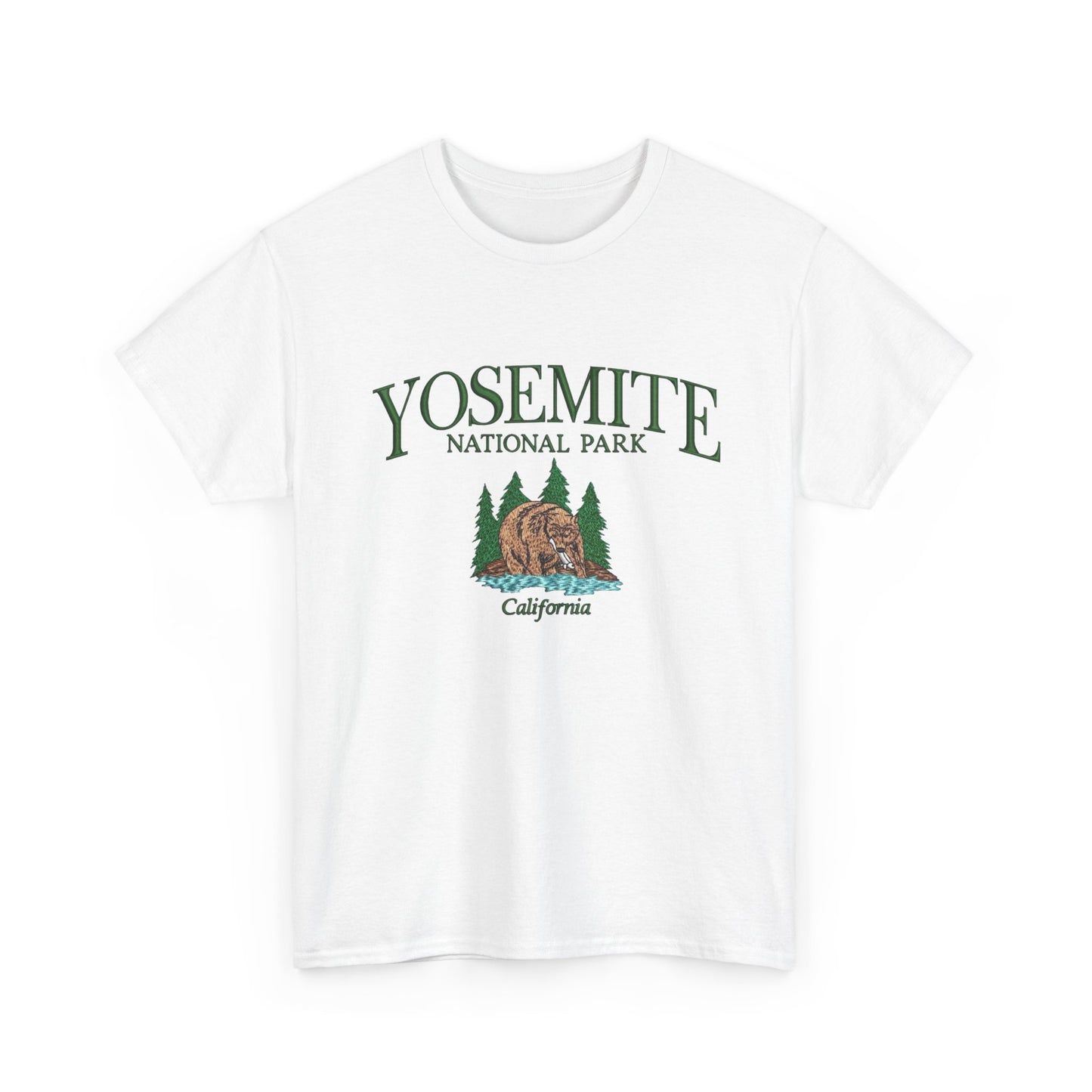 Yosemite National Park Graphic T Shirt NEW Unisex Heavy Cotton Tee