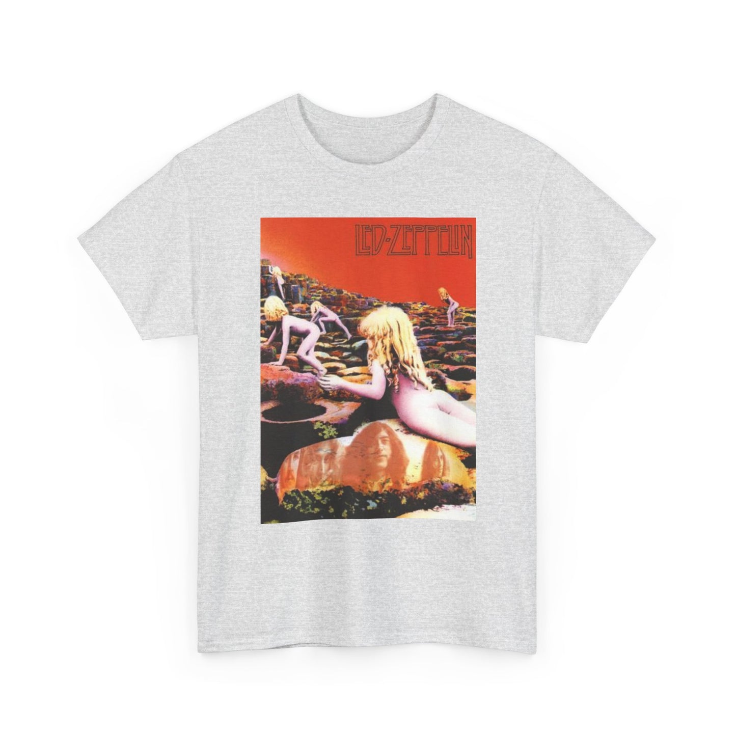 Led Zeppelin Vintage Graphic T Shirt Unisex Heavy Cotton Tee