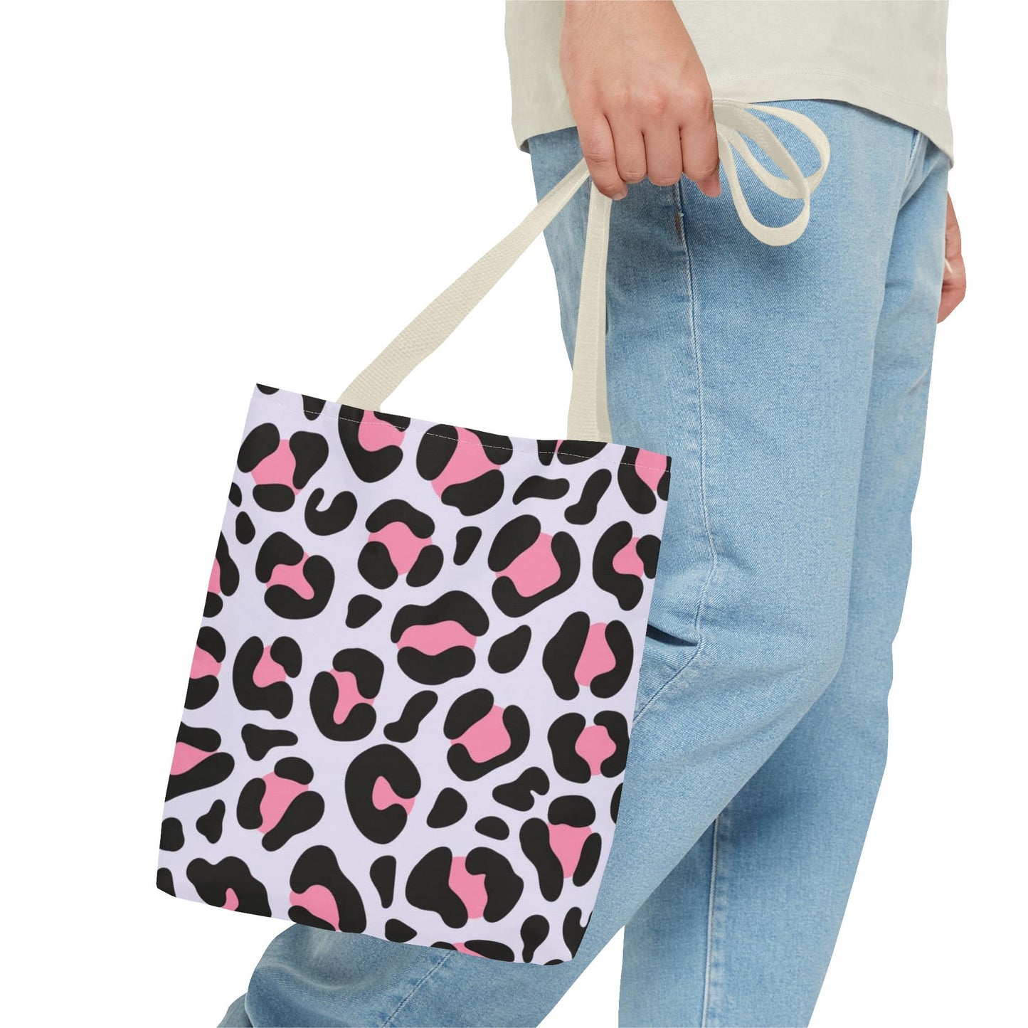 Pink Cheetah Multi Color BRAND NEW MODERN Tote Bag (AOP)