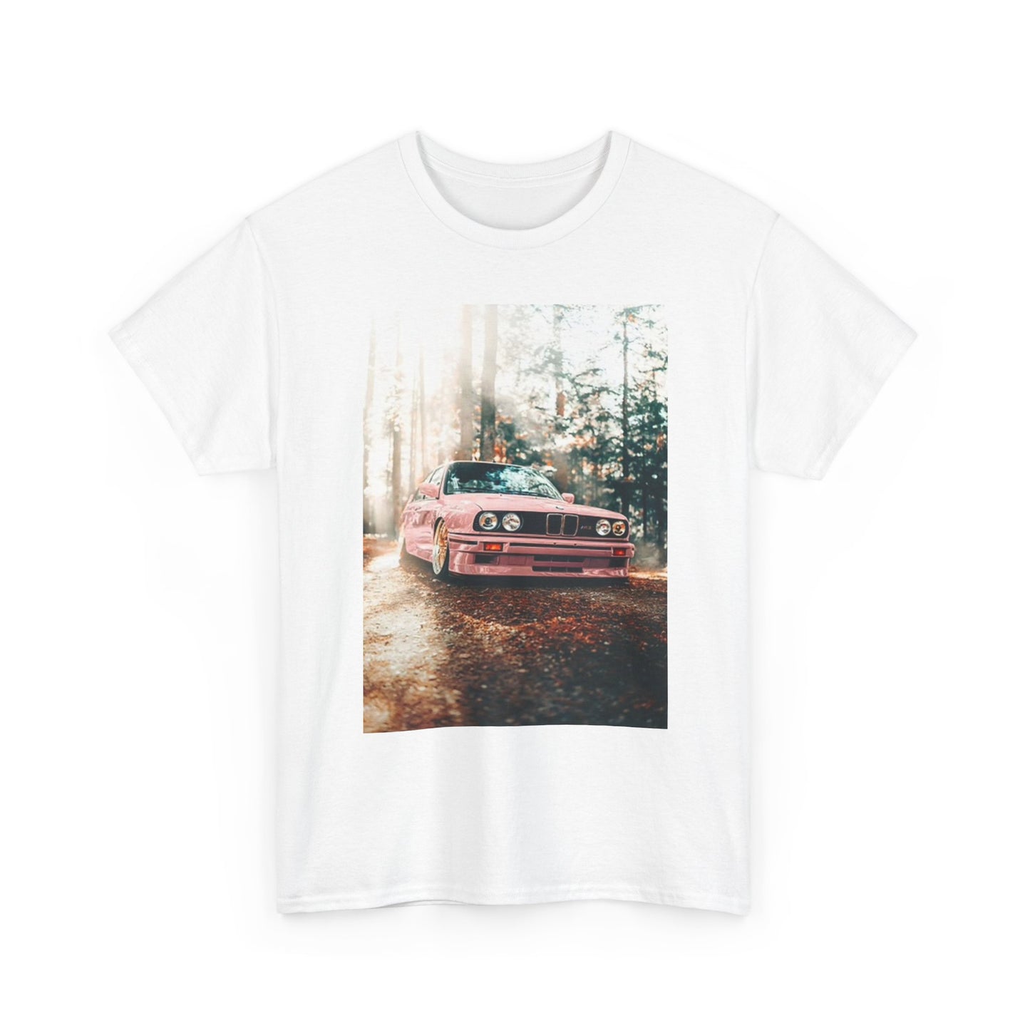 BMW Graphic T Shirt M Series Coupe Retro Unisex Heavy Cotton Tee