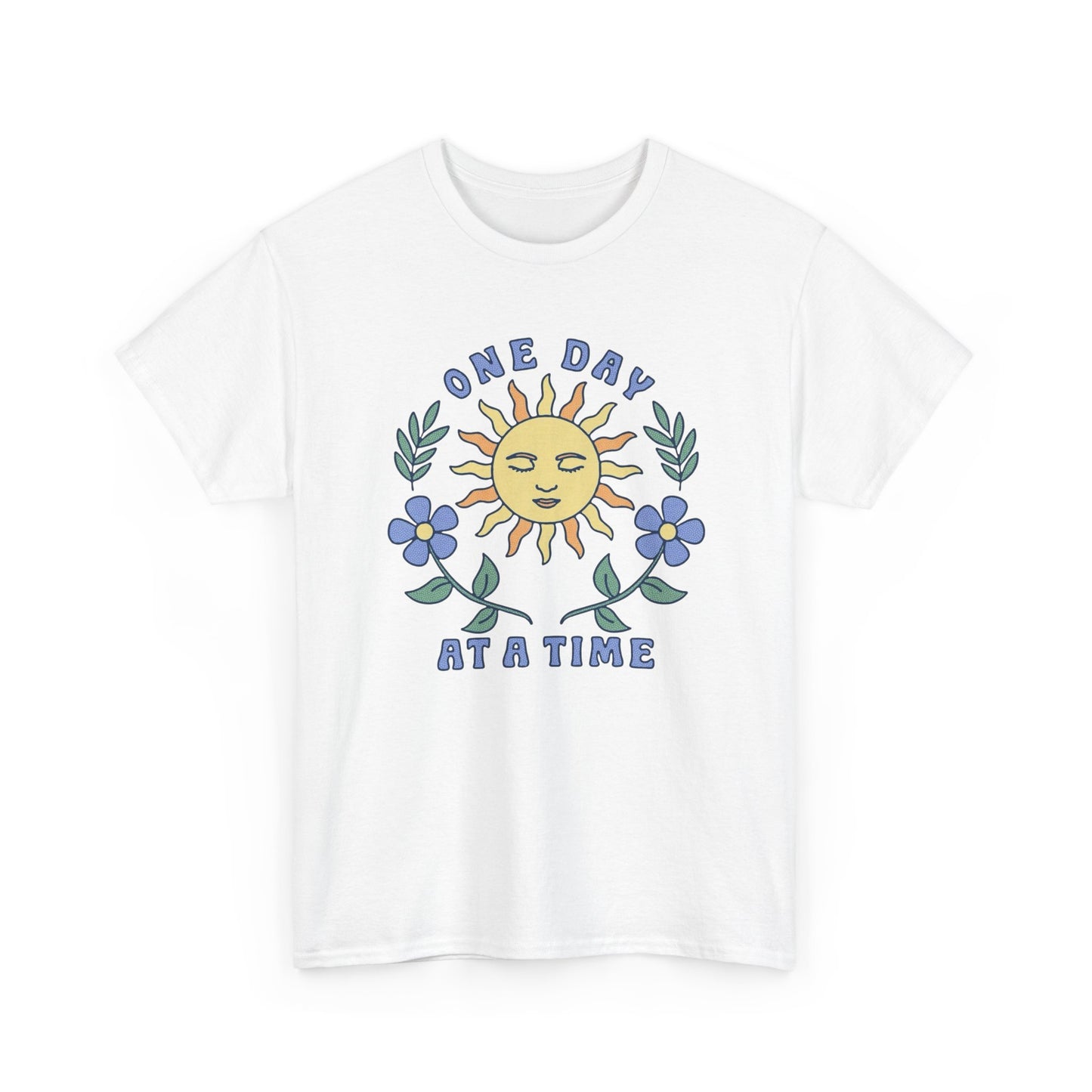 One Day At A Time Graphic T Shirt NEW ADULT Tee