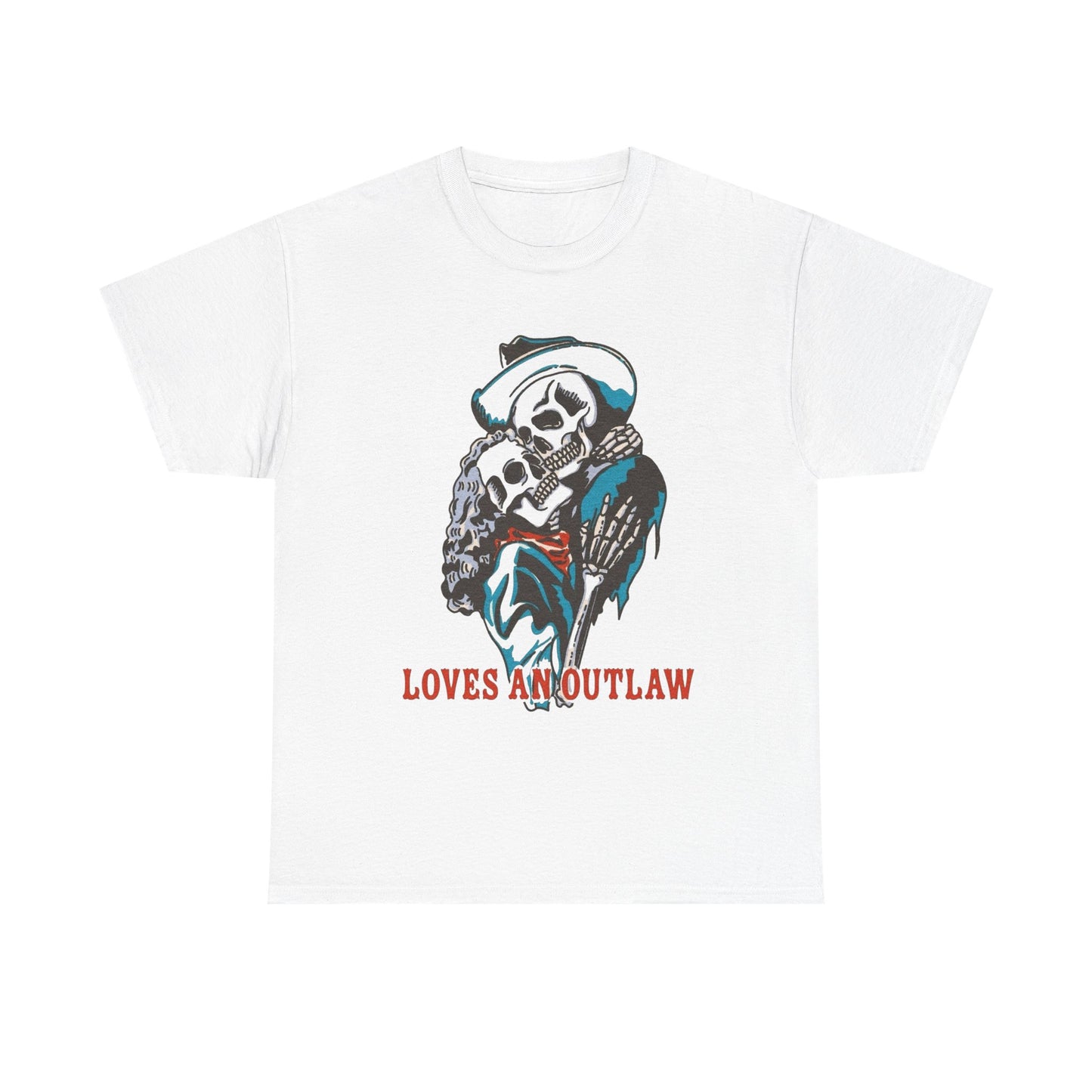 Loves An Outlaw Graphic T Shirt Heavy Cotton Tee