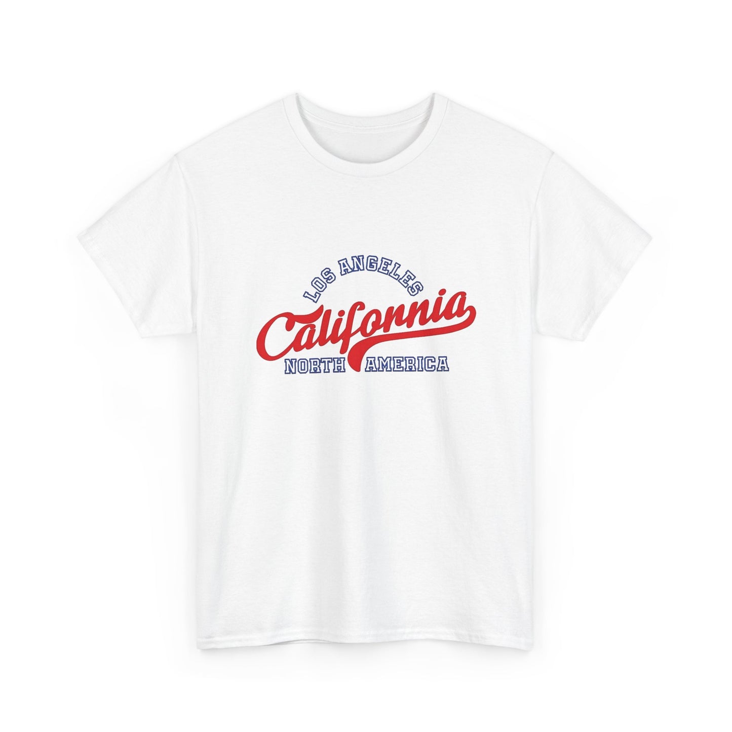 Los Angeles California Graphic T Shirt Unisex Heavy Cotton Tee