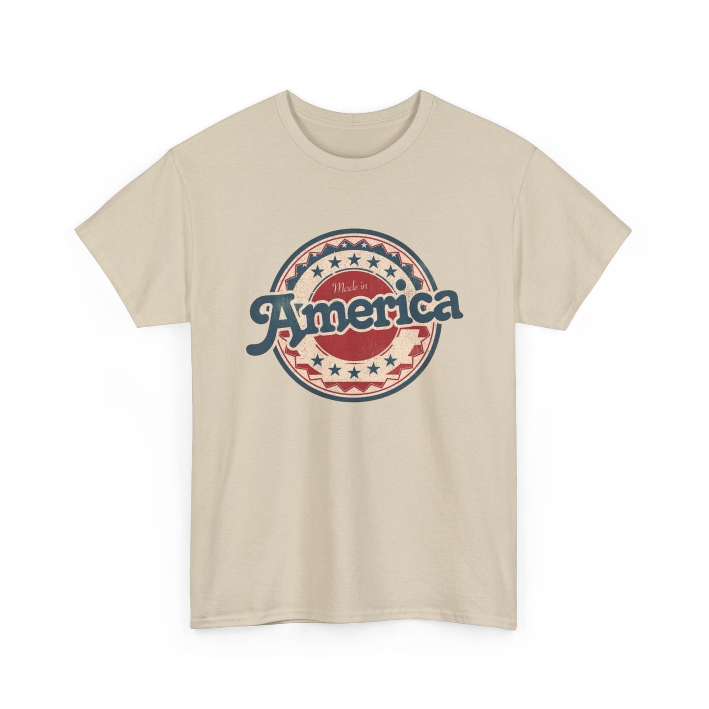 Made In America Graphic T Shirt Unisex NEW Heavy Cotton Tee