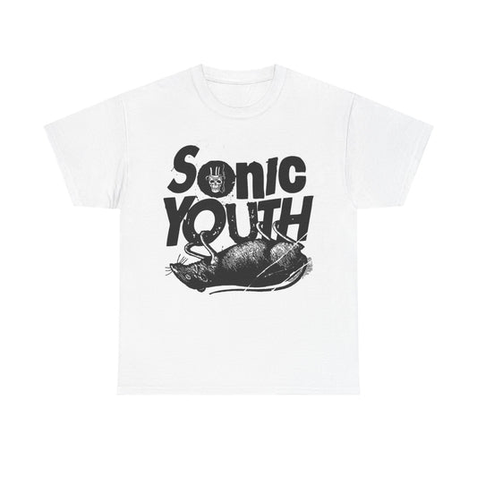 Sonic Youth Tshirt Vintage Merch Punk Band retro Unisex Heavy Cotton Tee