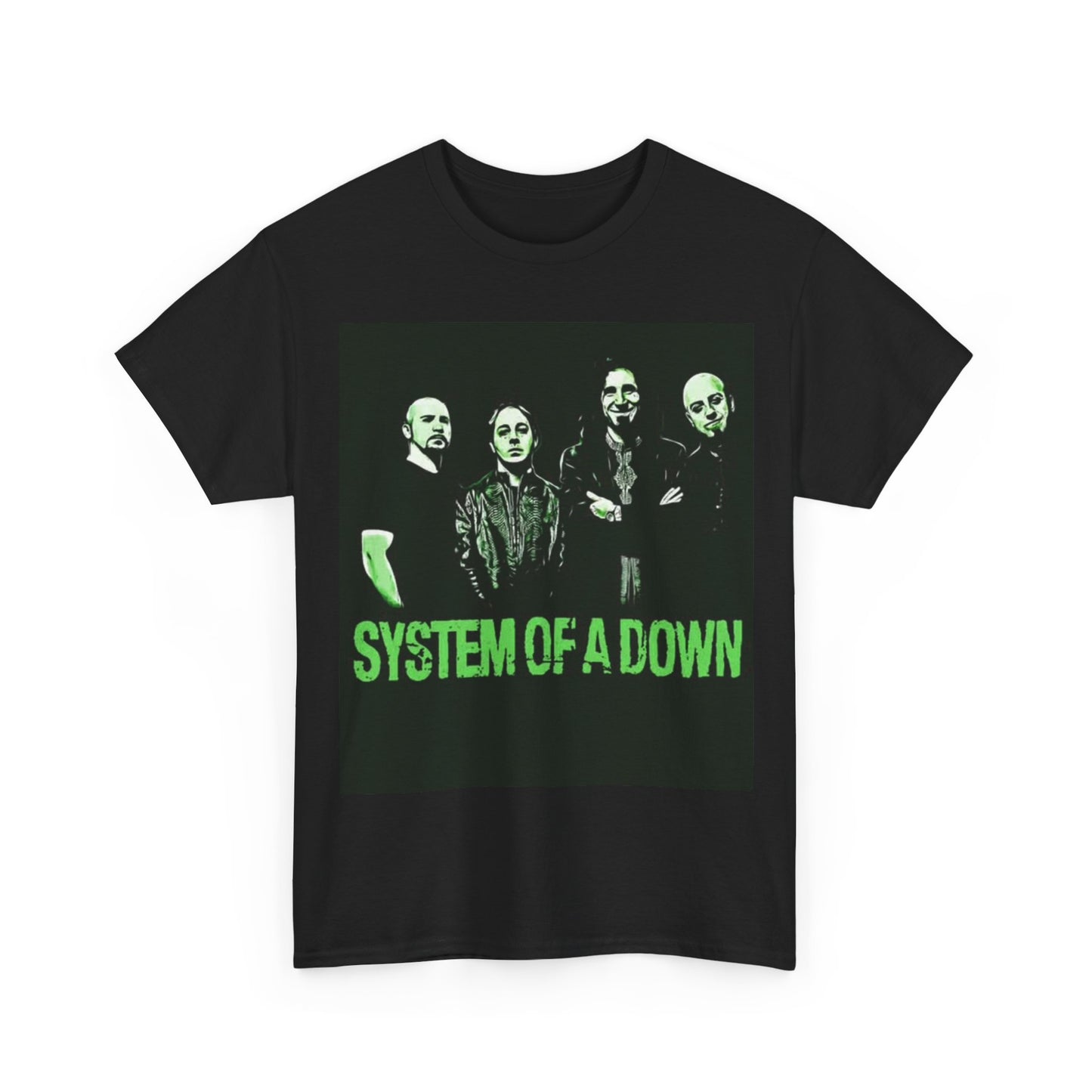 System Of A Down Tshirt Rock Merch Retro Unisex Heavy Cotton Tee