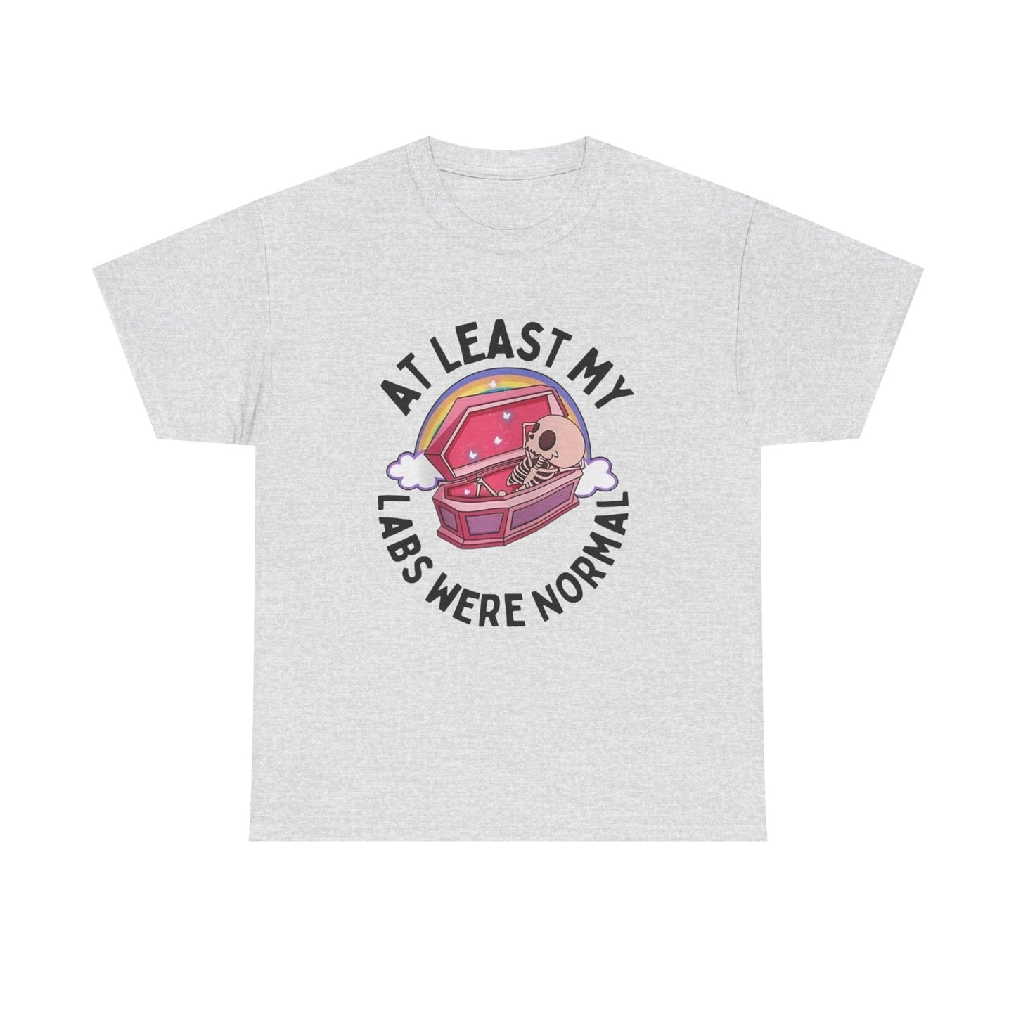 My labs Were Normal Funny Graphic T Shirt Unisex Heavy Cotton Tee Gift New