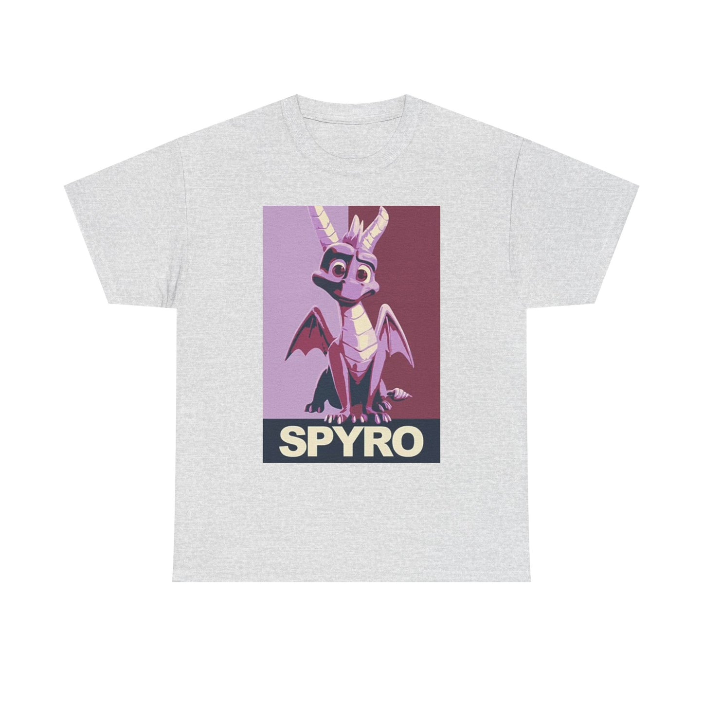 Spyro Graphic T Shirt Vintage VIdeo Games Retro Unisex Heavy Cotton Tee