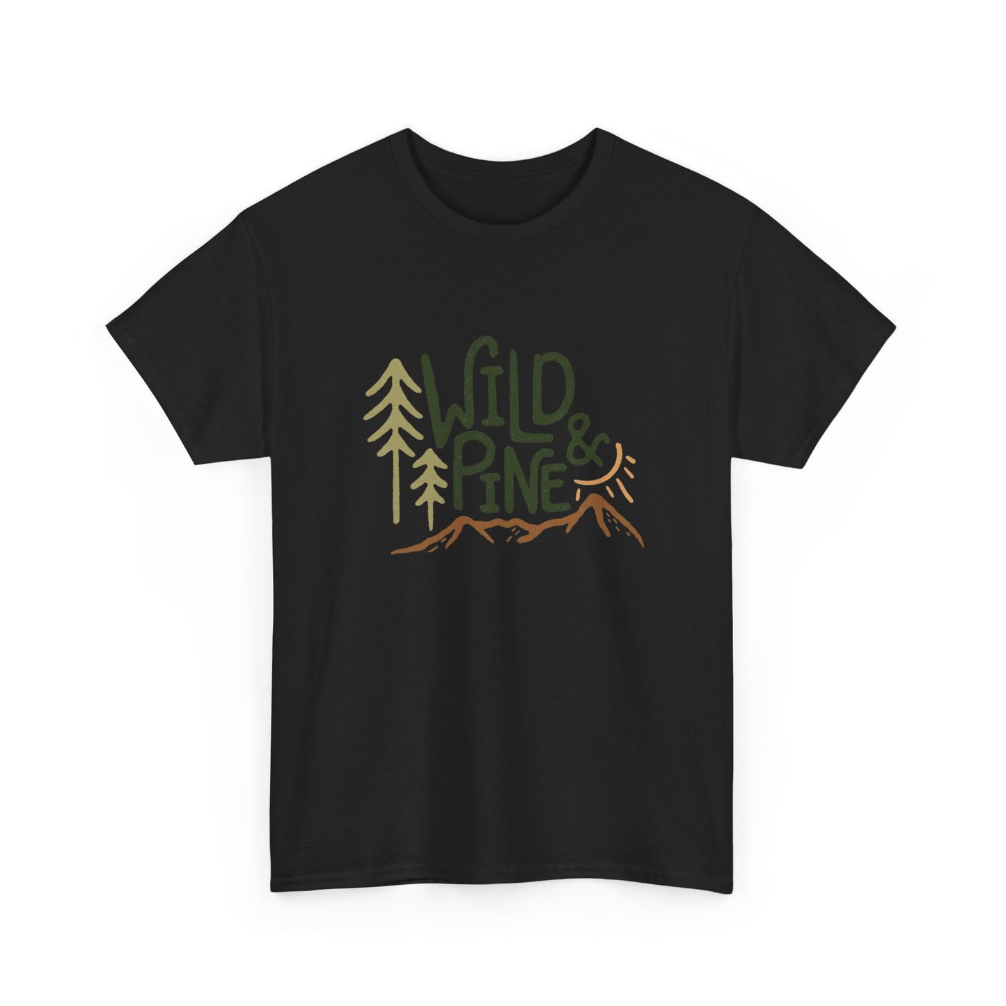Wild And Pine Outdoors Graphic T Shirt NEW ADULT