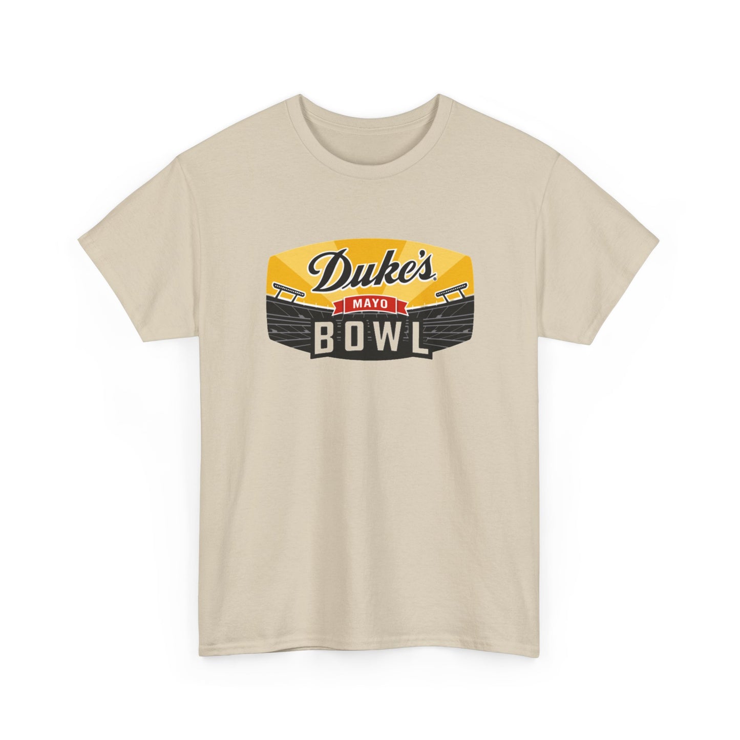 Dukes Mayo Graphic T Shirt Duke Bowl Retro Southern Unisex Heavy Cotton Tee