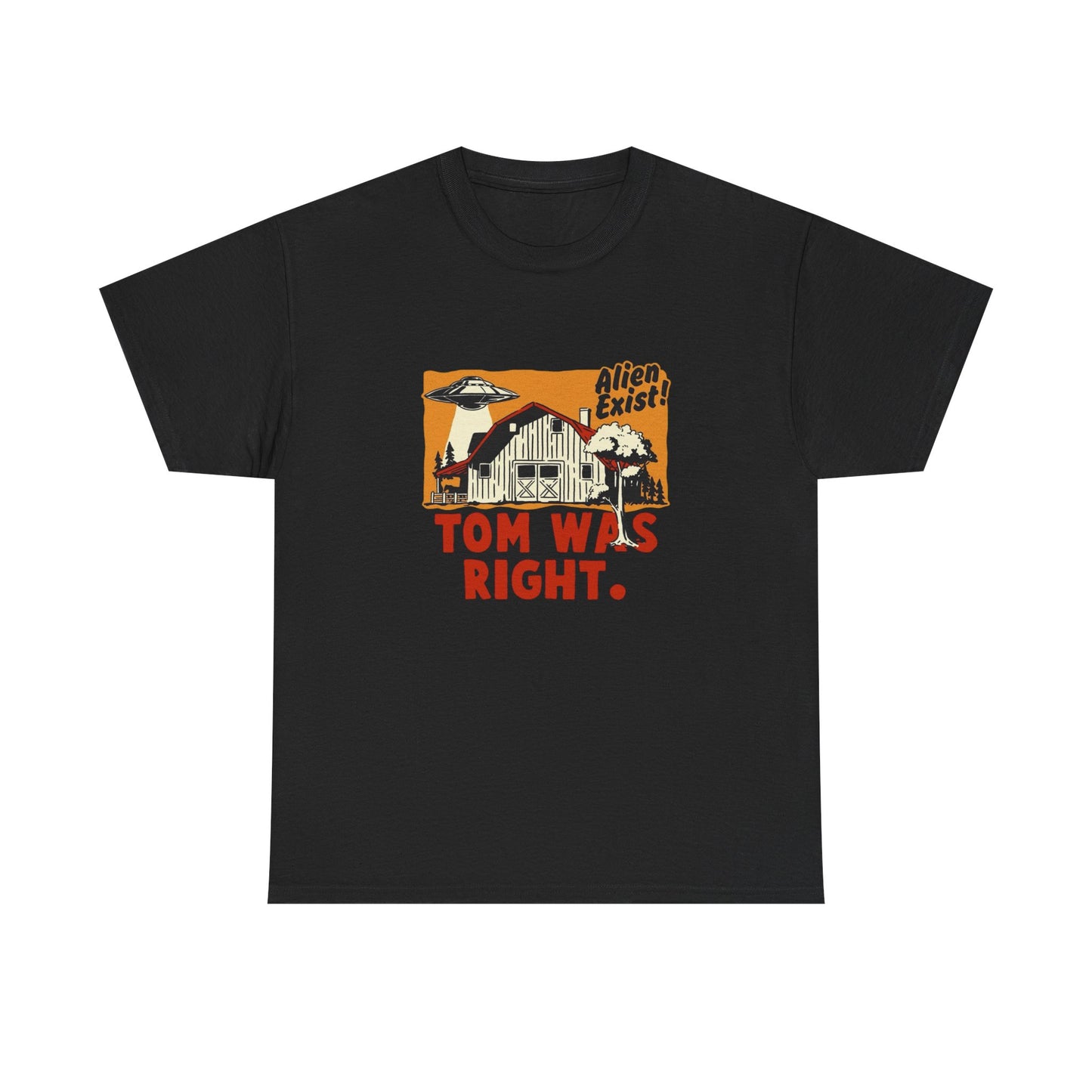 Tom Was Right Blink 182 Aliens Graphic T Shirt Unisex Heavy Cotton Tee