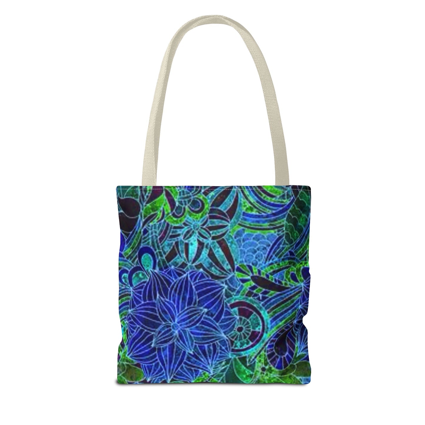 Blue And Green Multi Color BRAND NEW MODERN Tote Bag (AOP)