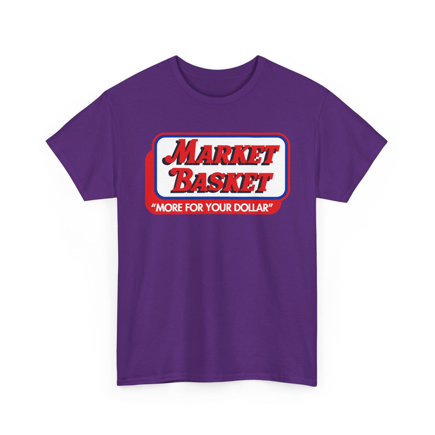 Boston vintage New England market basket patriots Heavy Cotton Tee