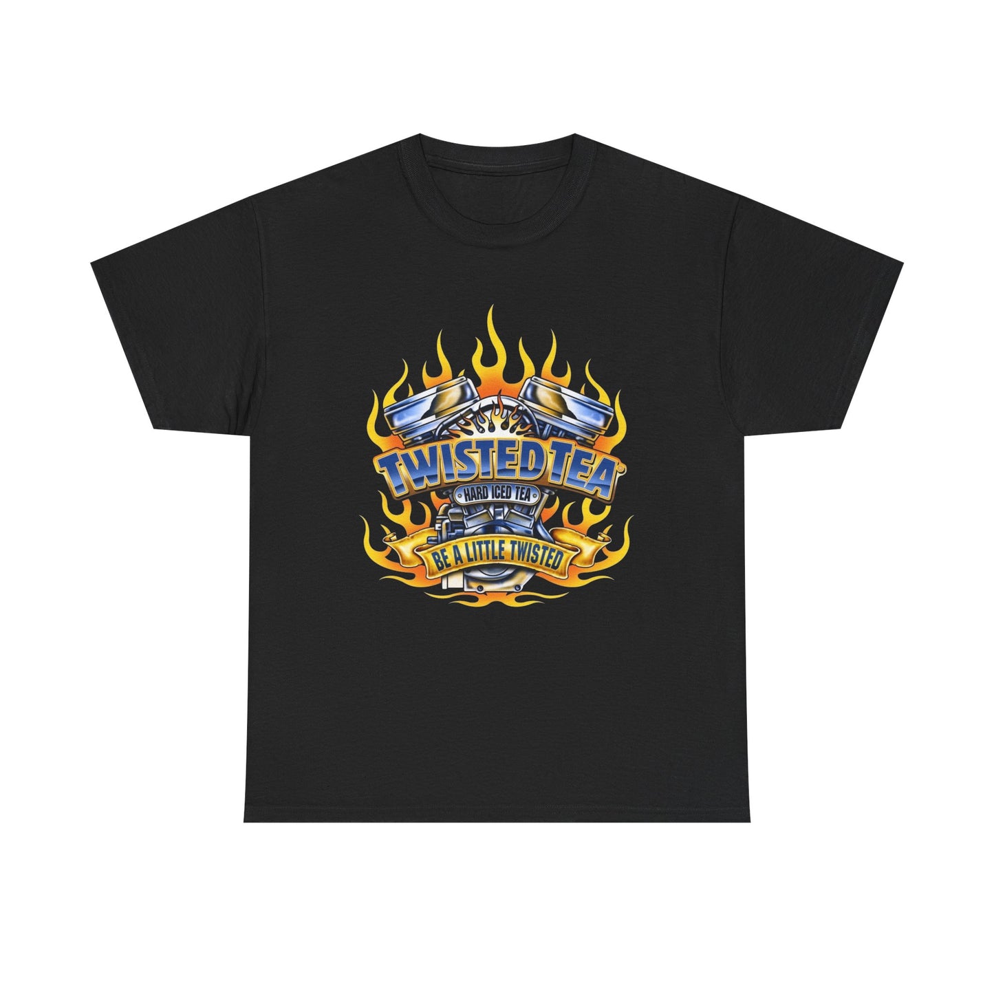 Twisted Tea Hard Graphic T Shirt Unisex Heavy Cotton Tee NEW